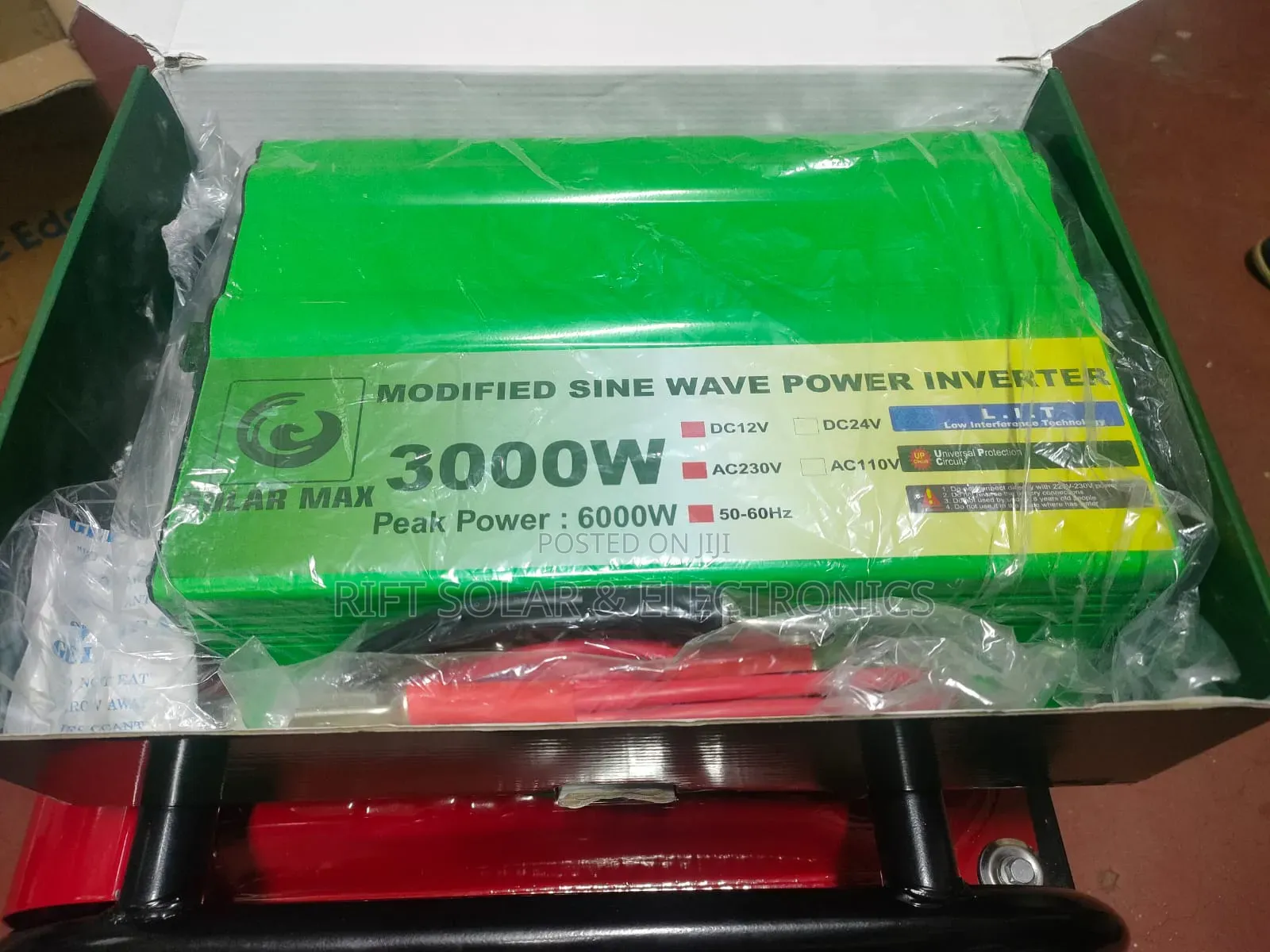 3000 Watts - 12 Volts Solar Power Inverter