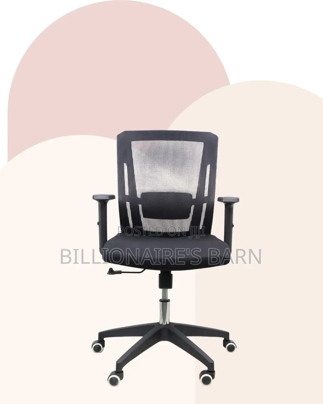 Black Origin Mesh Chair | Clean Executive Look for Modern Offices |