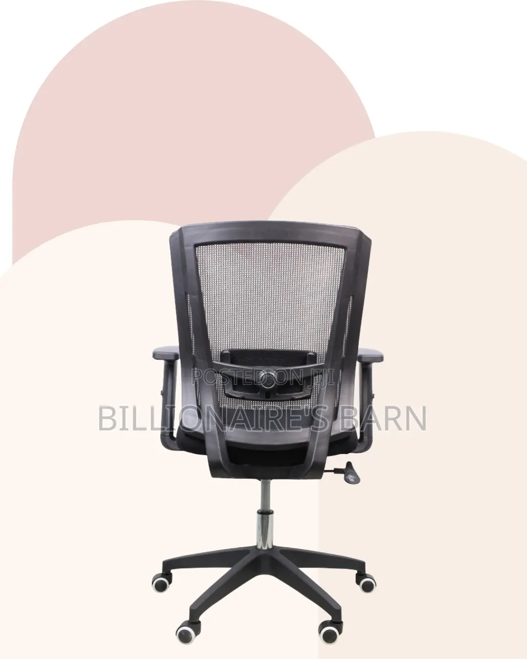 Black Origin Mesh Chair | Clean Executive Look for Modern Offices |