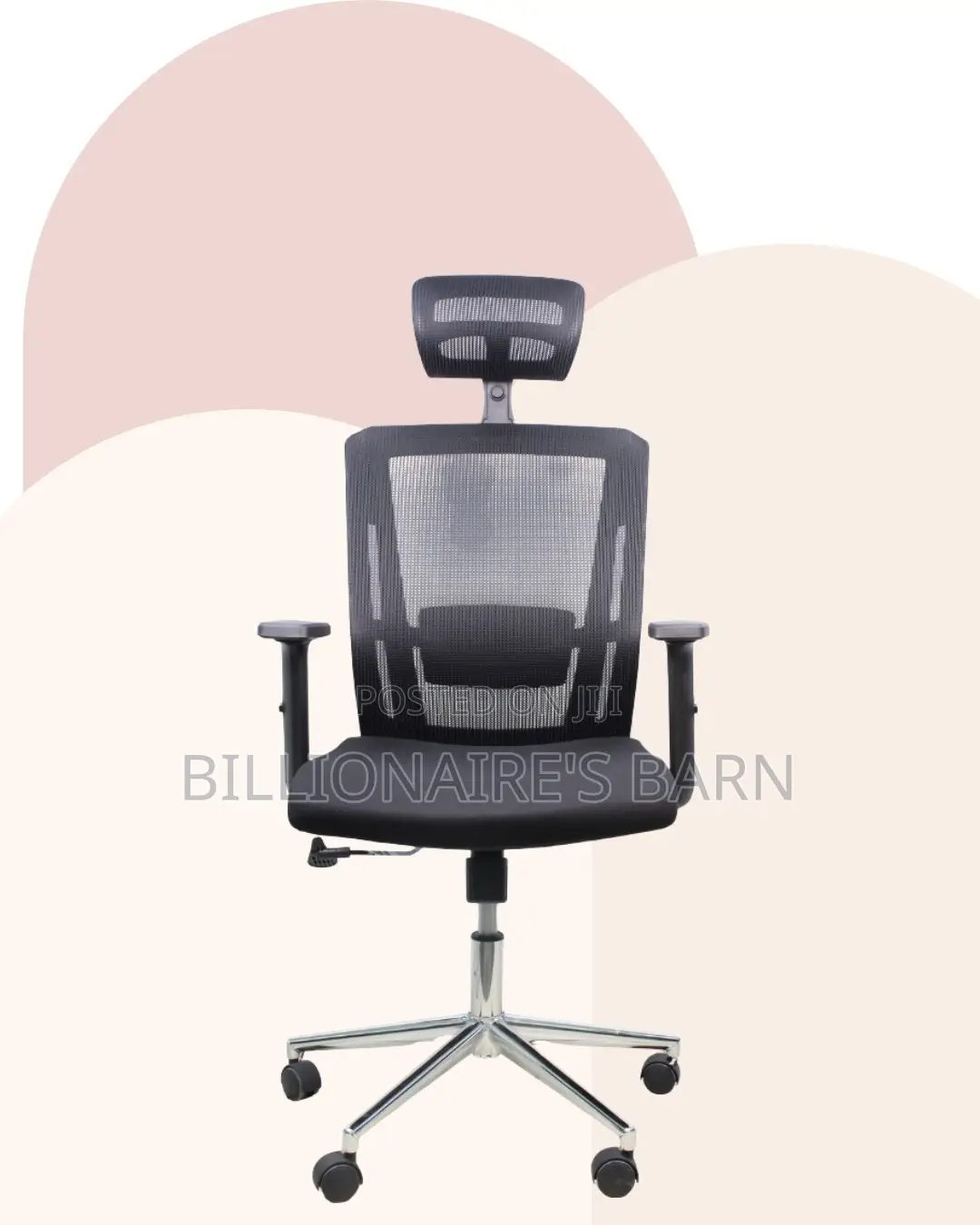 Black Ergonomic Mesh Chair | Clean Executive Look for Modern Offices |