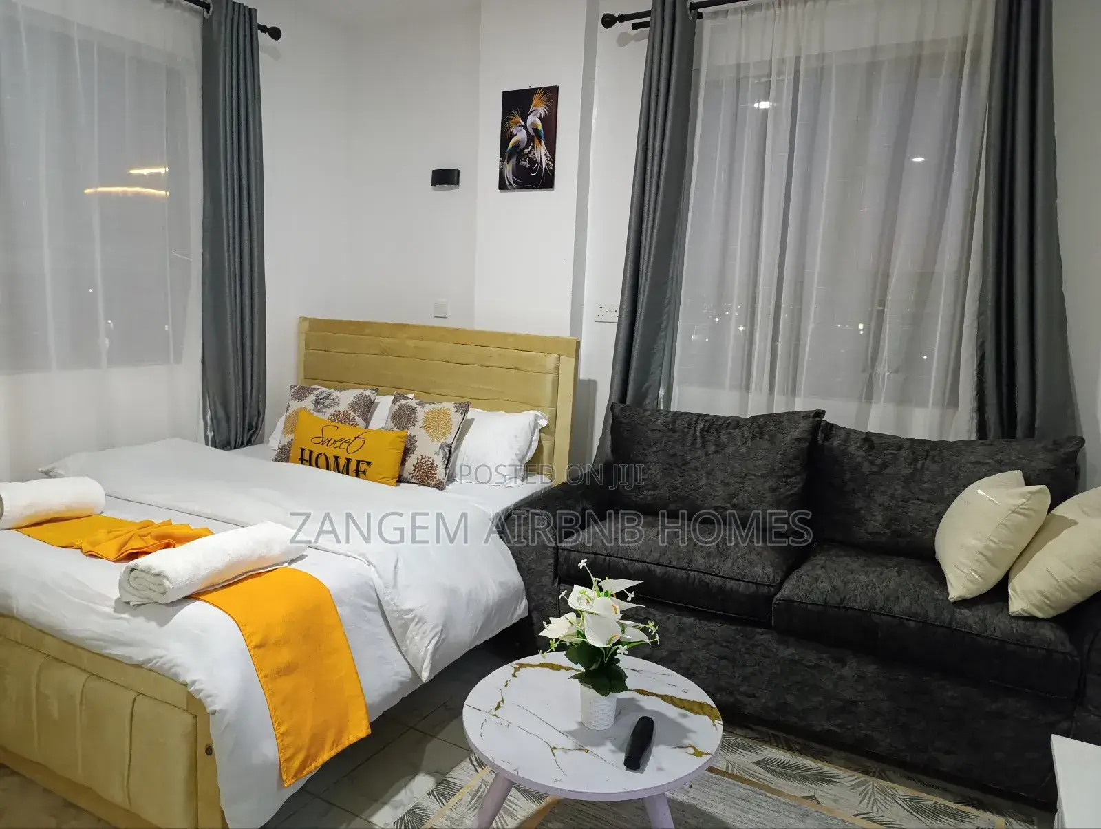 Furnished Studio Apartment in Membley for rent