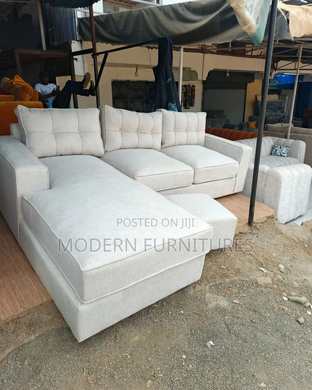 New Modern L Sofa