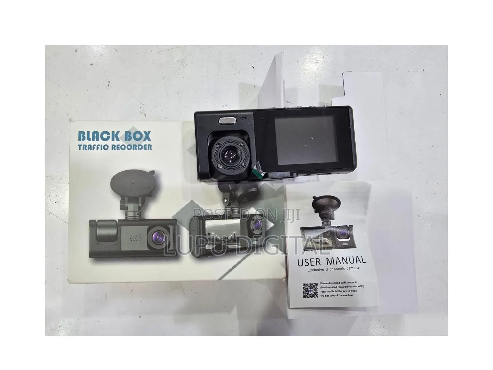 Traffic Recorder With 3 Cameras and Wifi