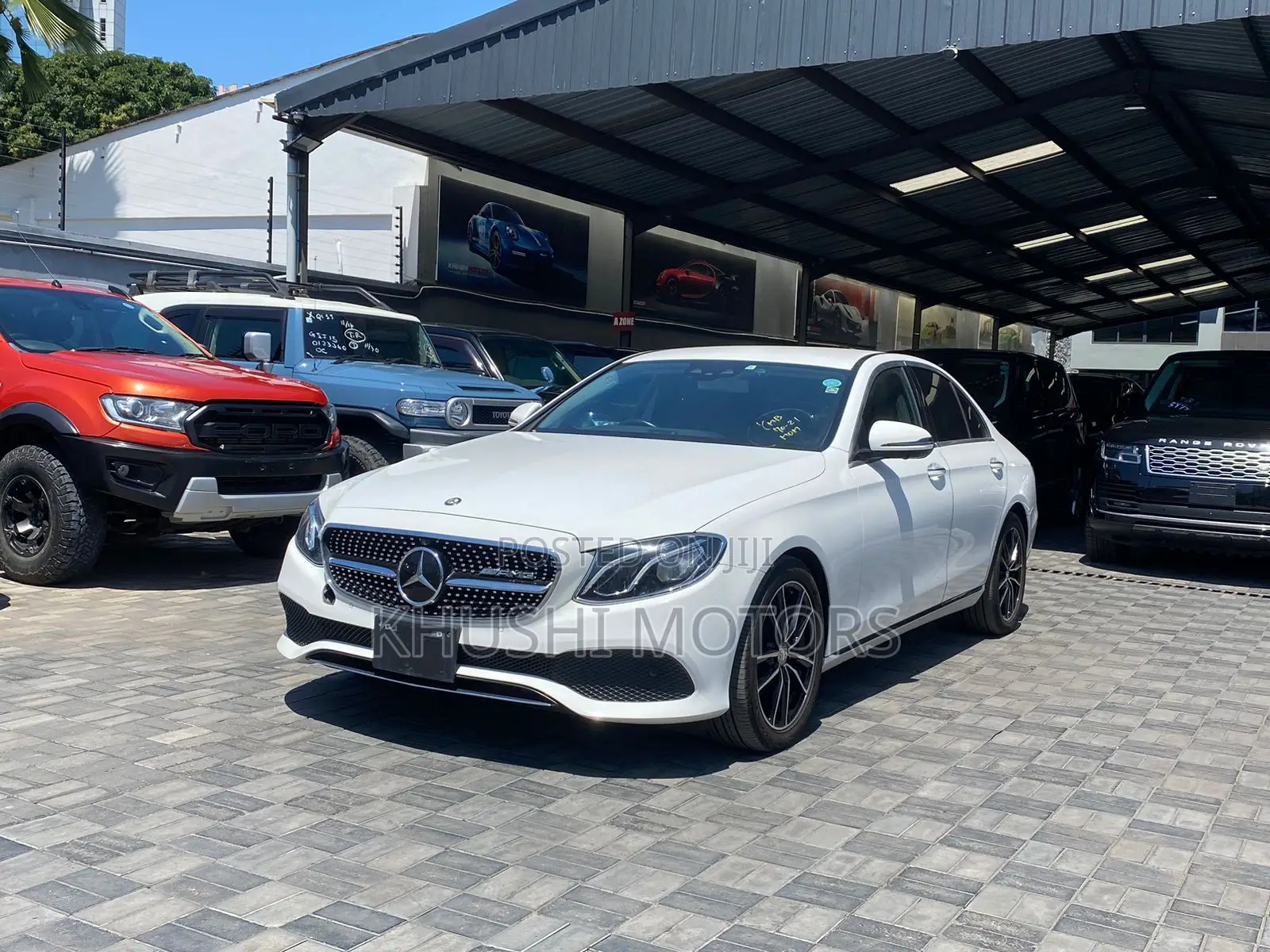 Mercedes-Benz E200 2016 White