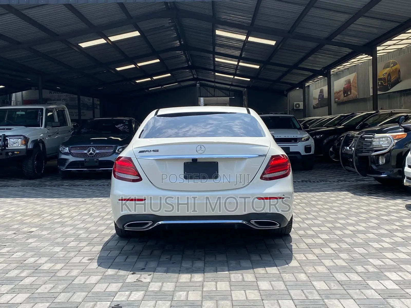 Mercedes-Benz E220 2017 White