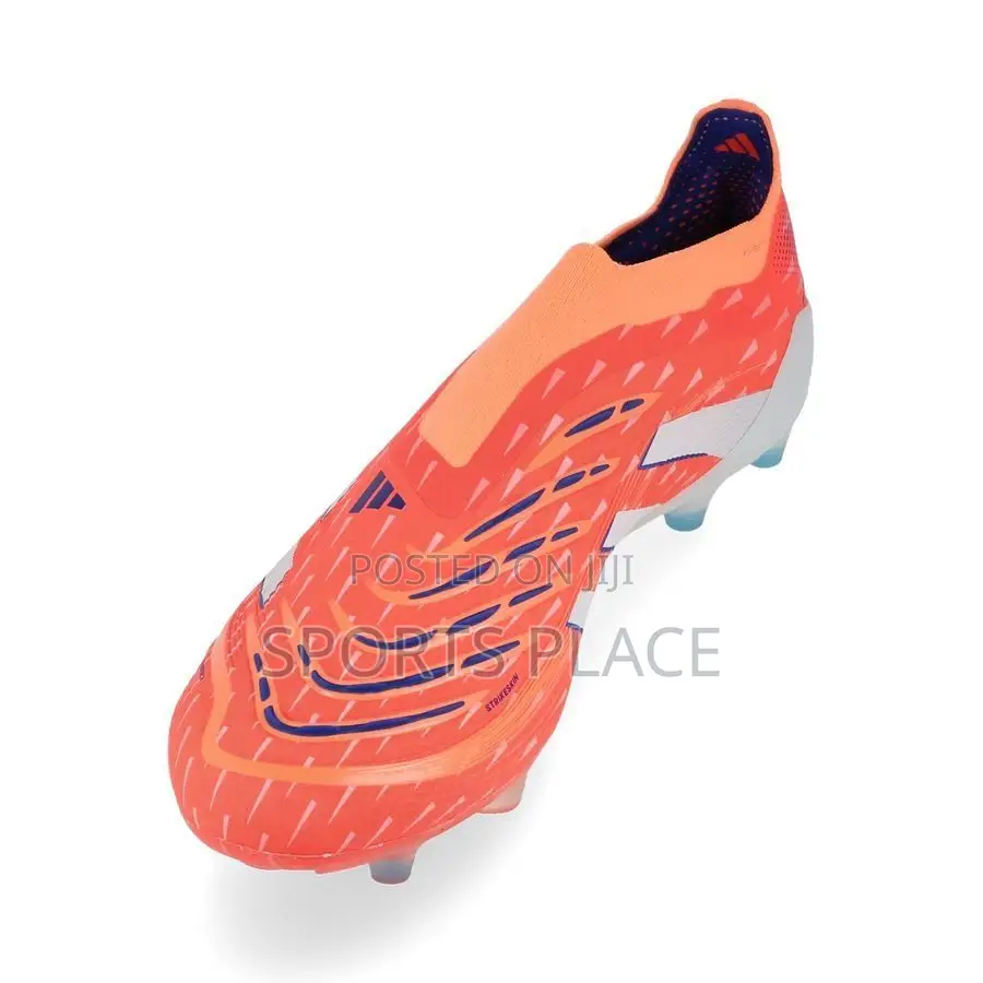 Adis Predator Coral Blaze Pack Laceless Soccer Boots
