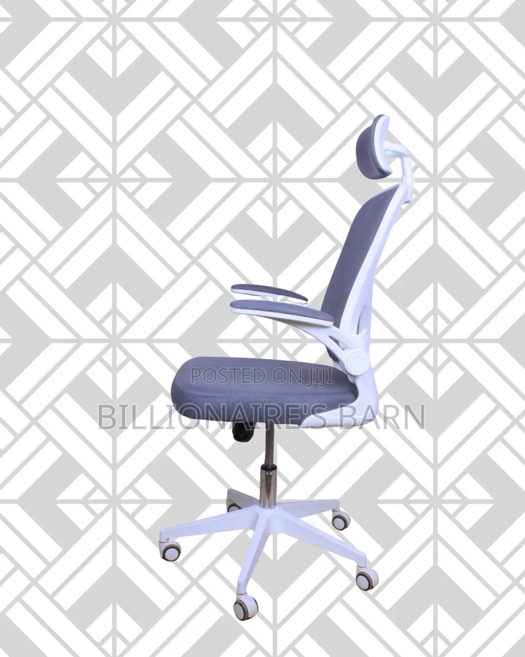 White Ergonomic Chair | Posture-Friendly Build for Daily Productivity
