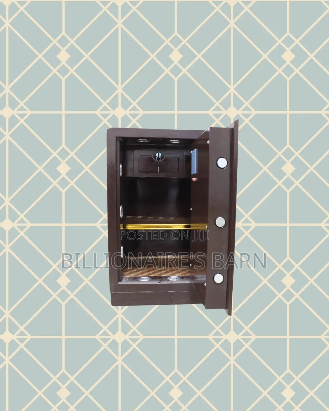 60kg Biometric Safe Box | Steel Protection for Home and Office Use