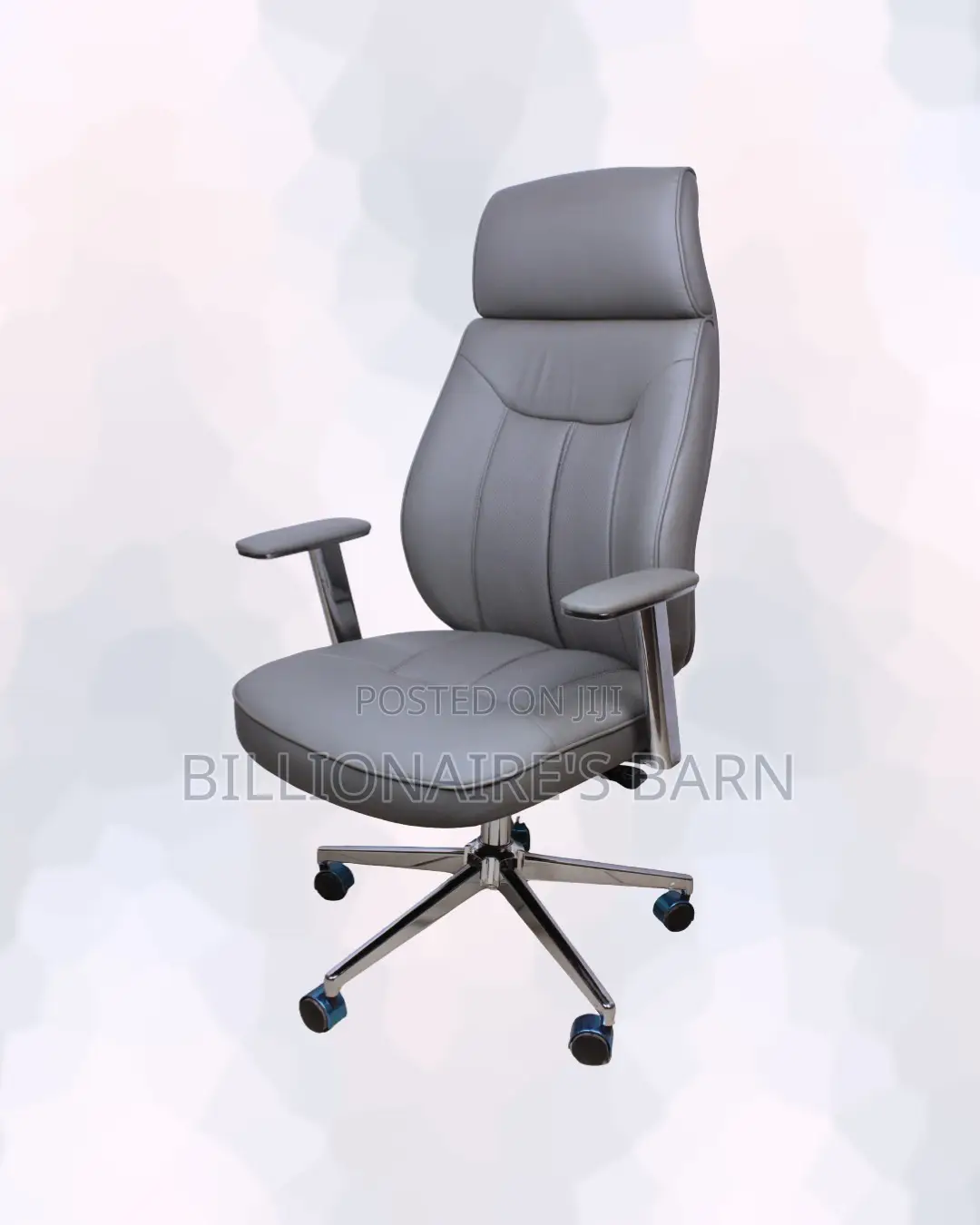 Grey Executive Office Chair | Cool Airflow for Kenya’S Warm Afternoons