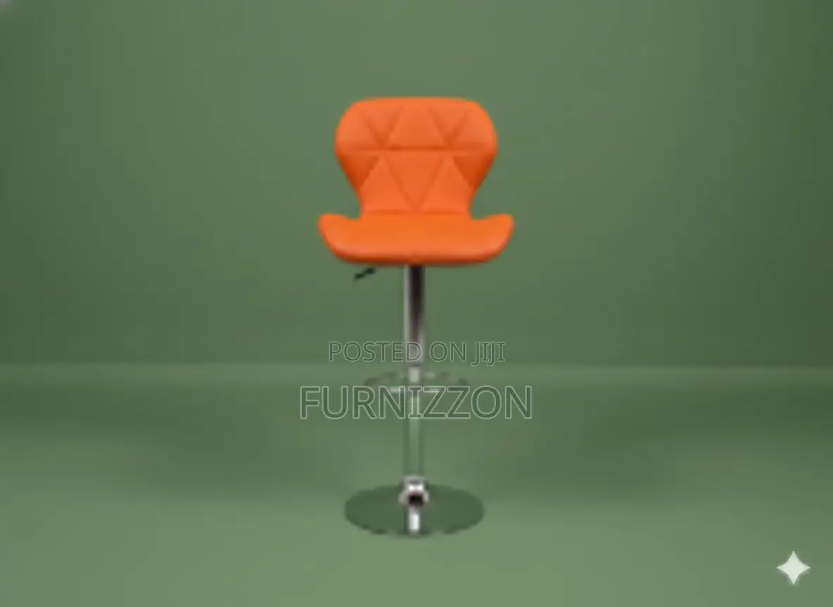 Modern Adjustable Swivel Bar Stool With Backrest