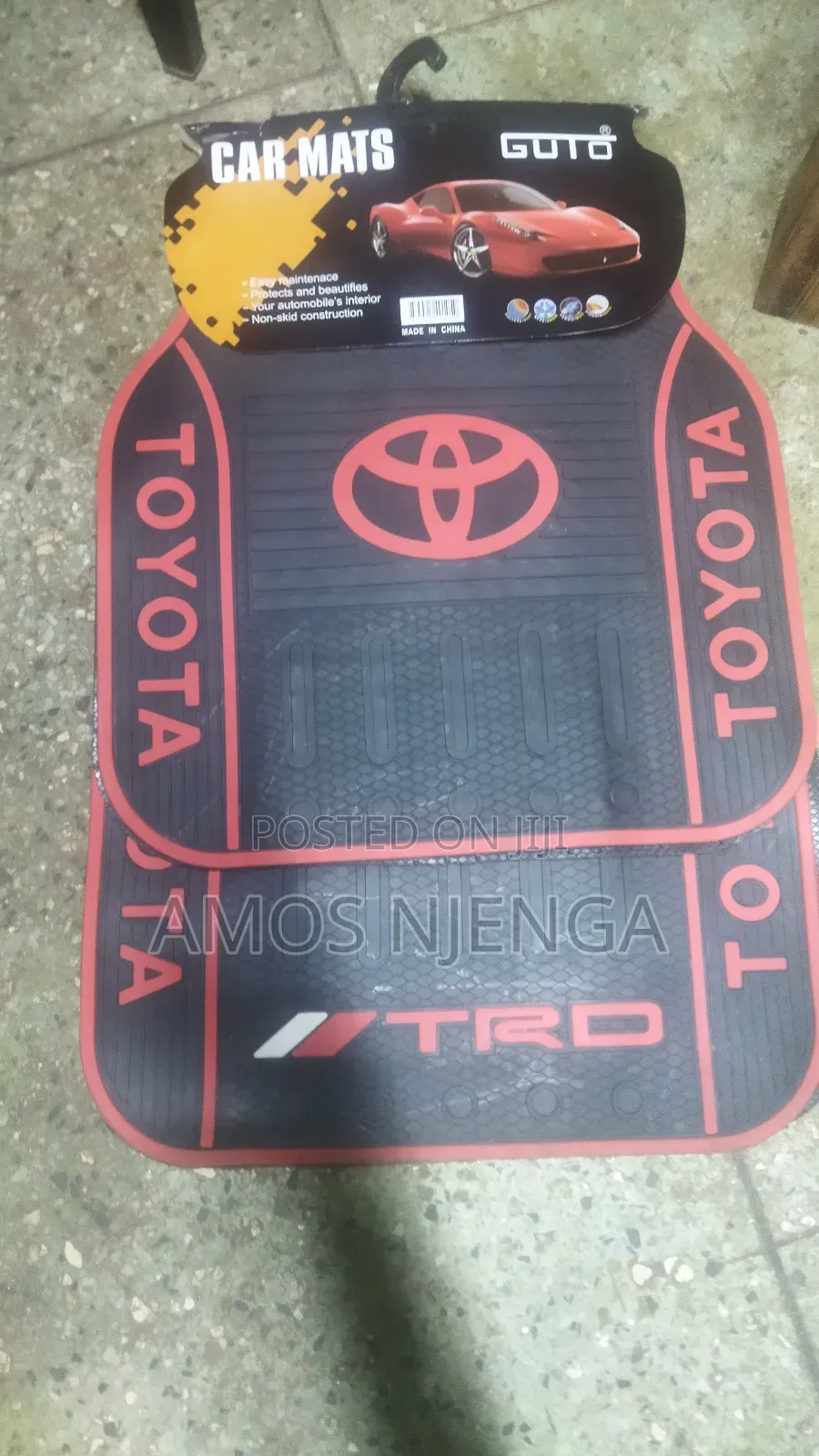 Toyota Branded Floor Mats Available