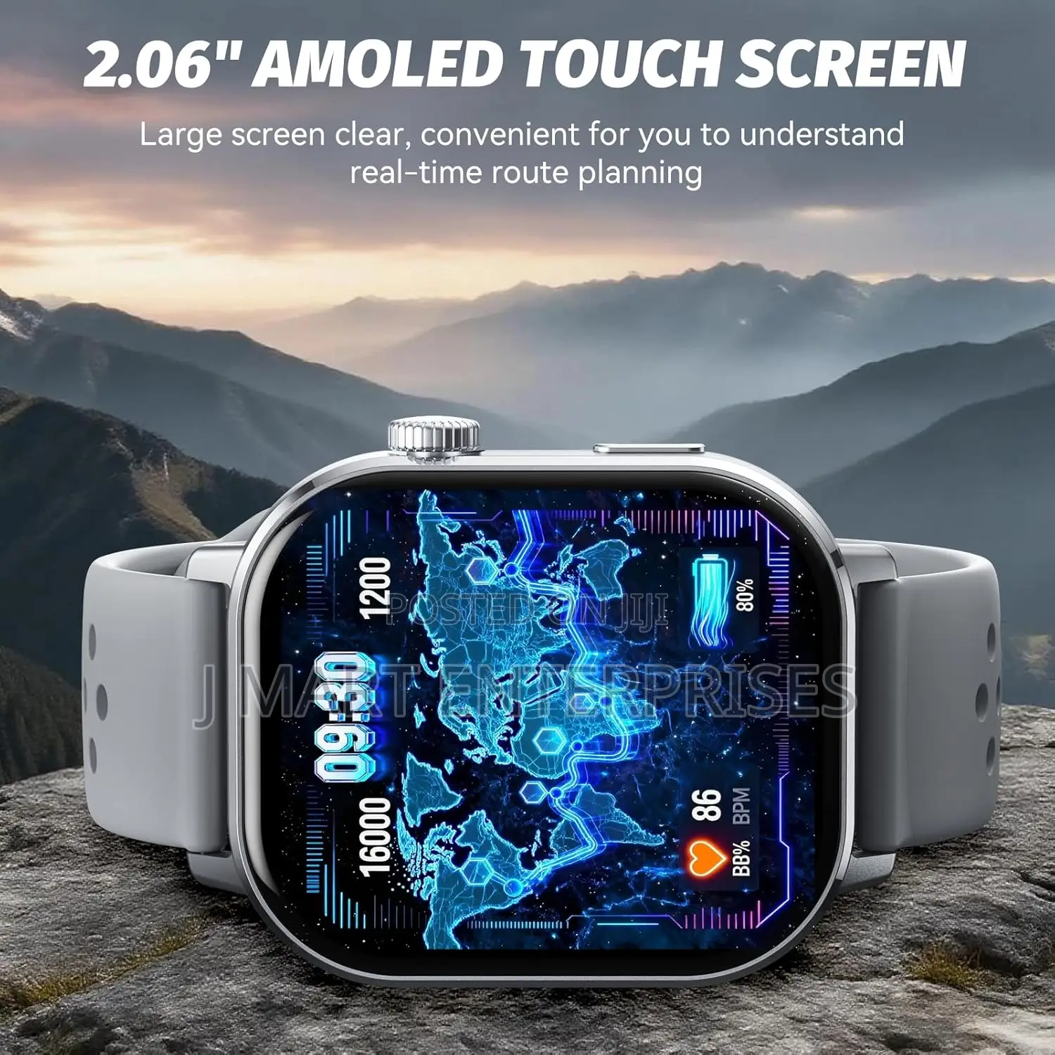 GPS Smart Watch for Men, Fitness Tracker With 178+ Sports Modes