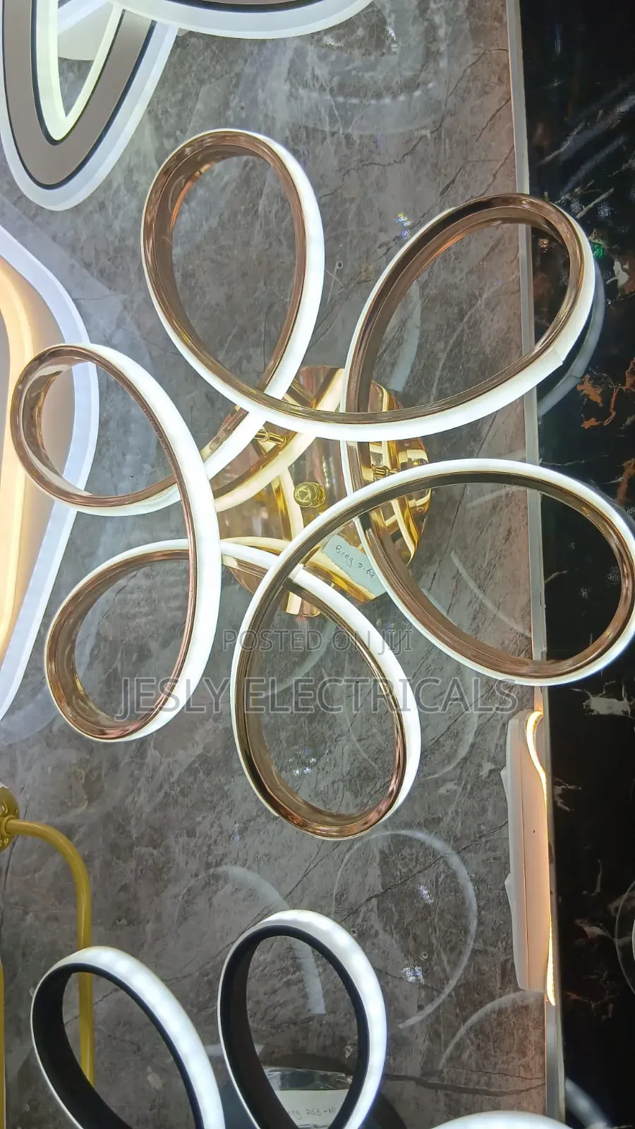 Intertwined Ceiling Light
