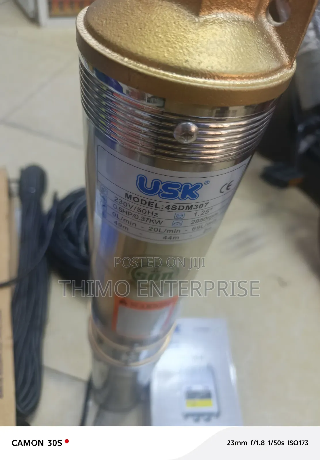 Submersible Pump 0.5hp