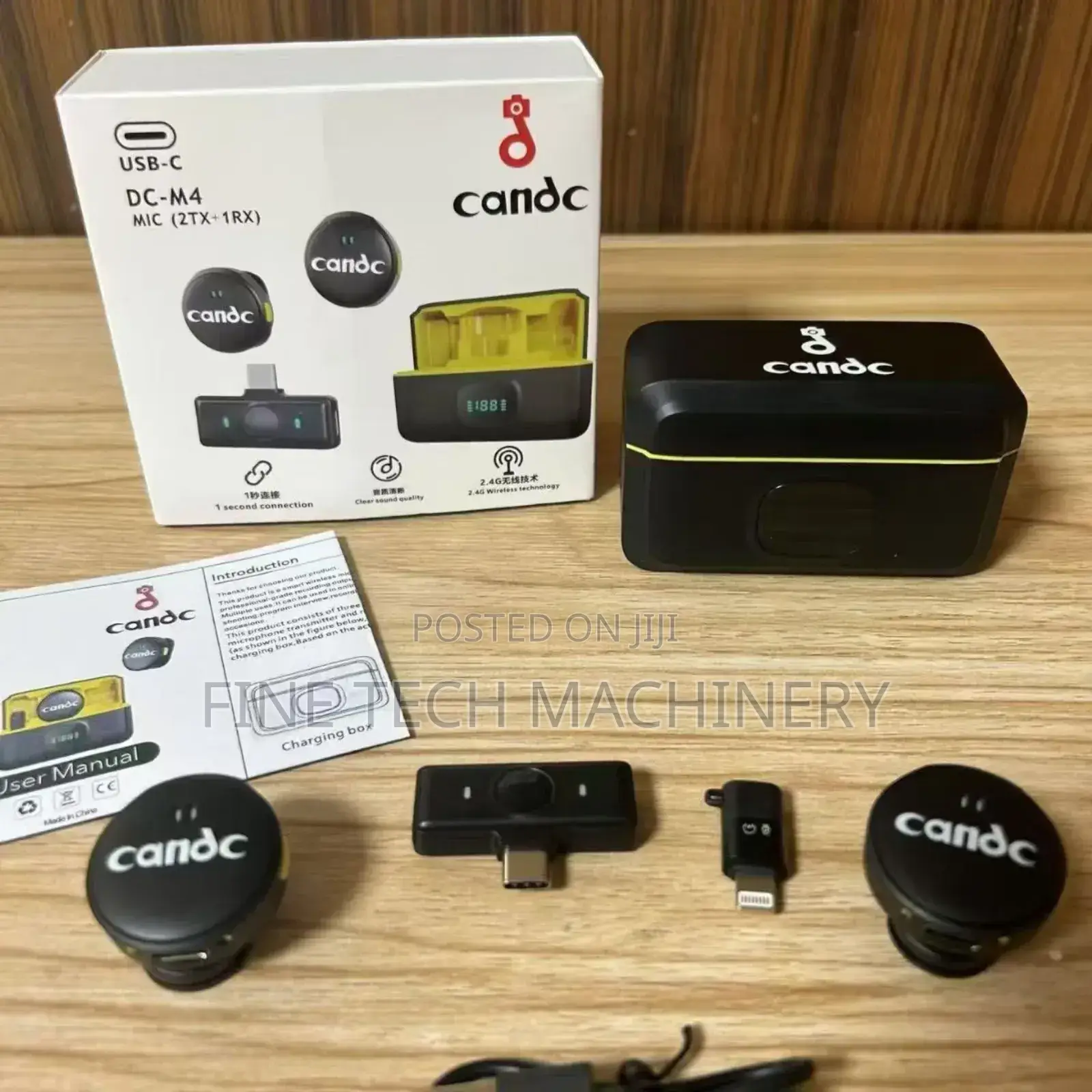 Dc M4 Wirless Microphone