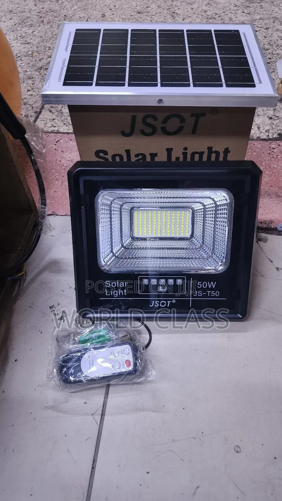 100w Solar Panel+ 100w Solar Floodlight