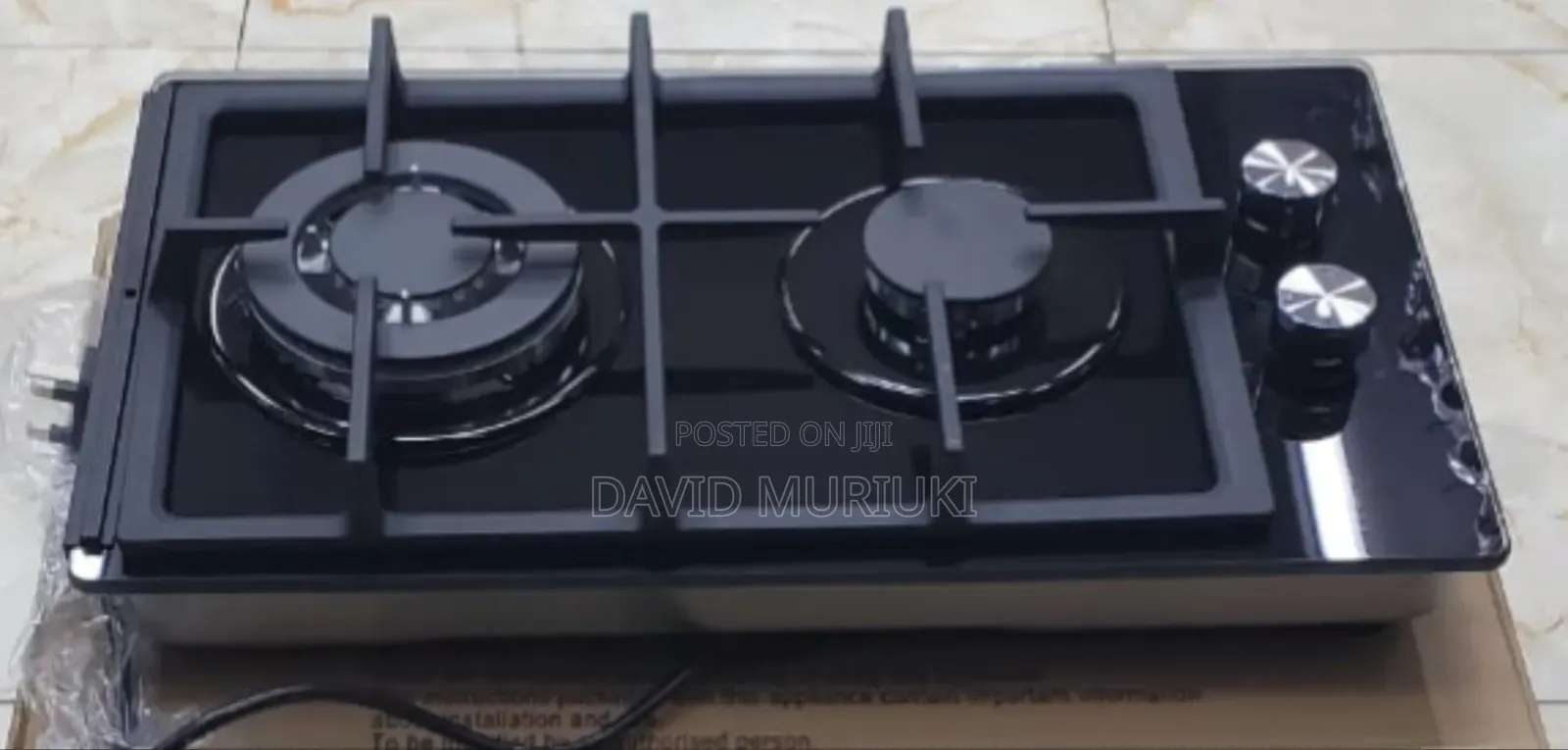 Haier Glass Inbuilt 2 Burners With Wok Burner Hob Cookers