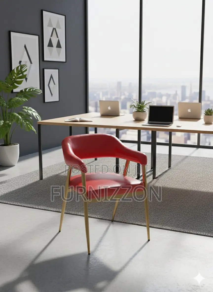 Functional Leather Dining Coffee Armchair