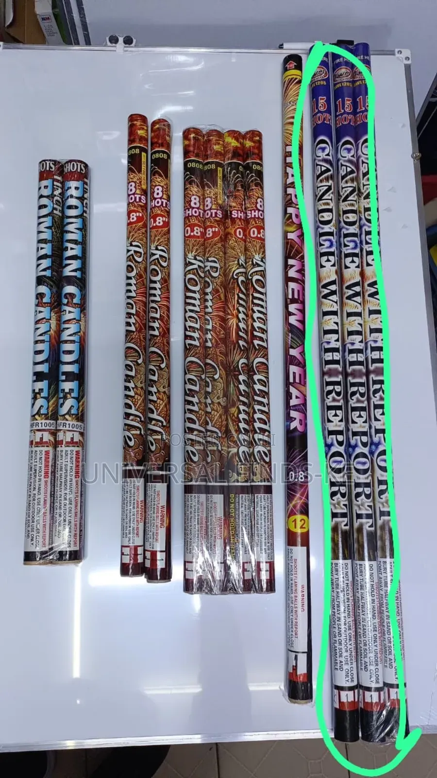 15 Shots Fireworks