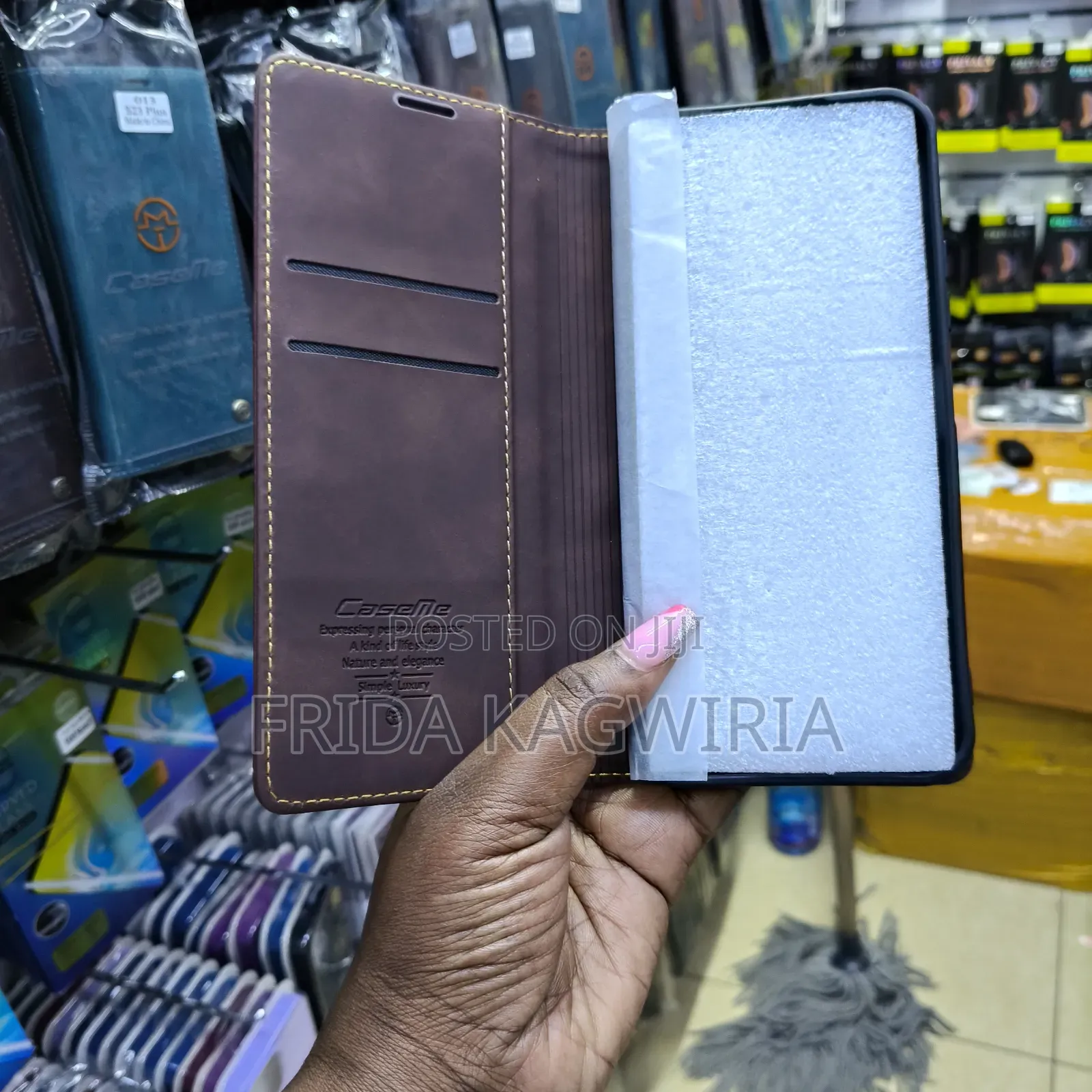 Redmi 15c Caseme Leather Flip Case