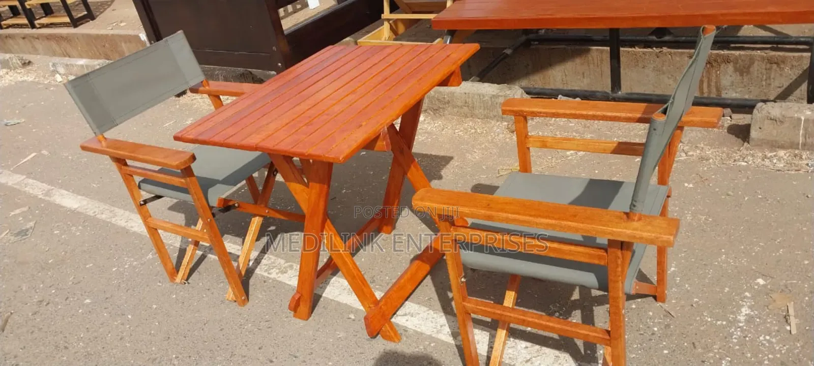 Foldable Tourists Camping Chairs Set