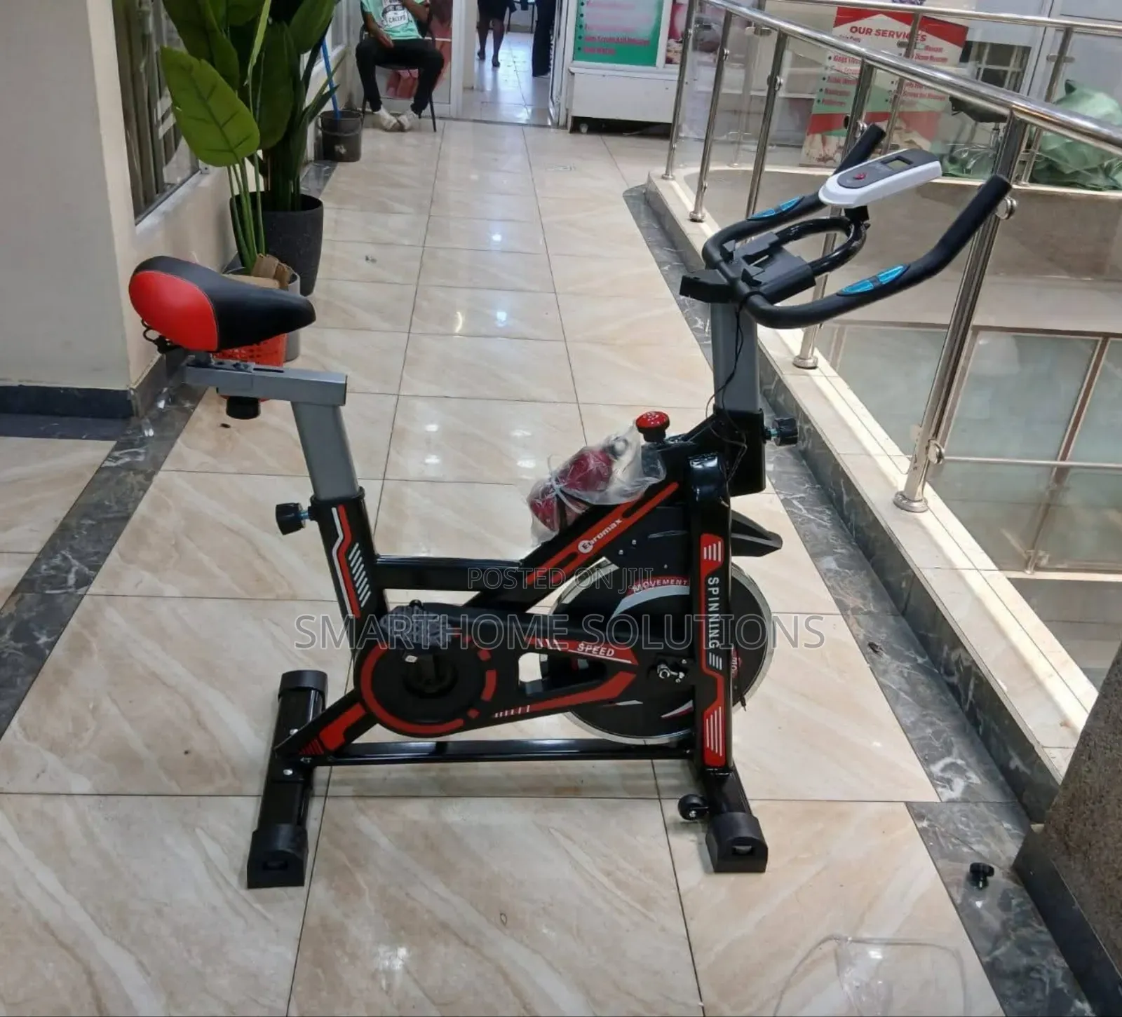 Exercise Spin Bike With Lcd Display