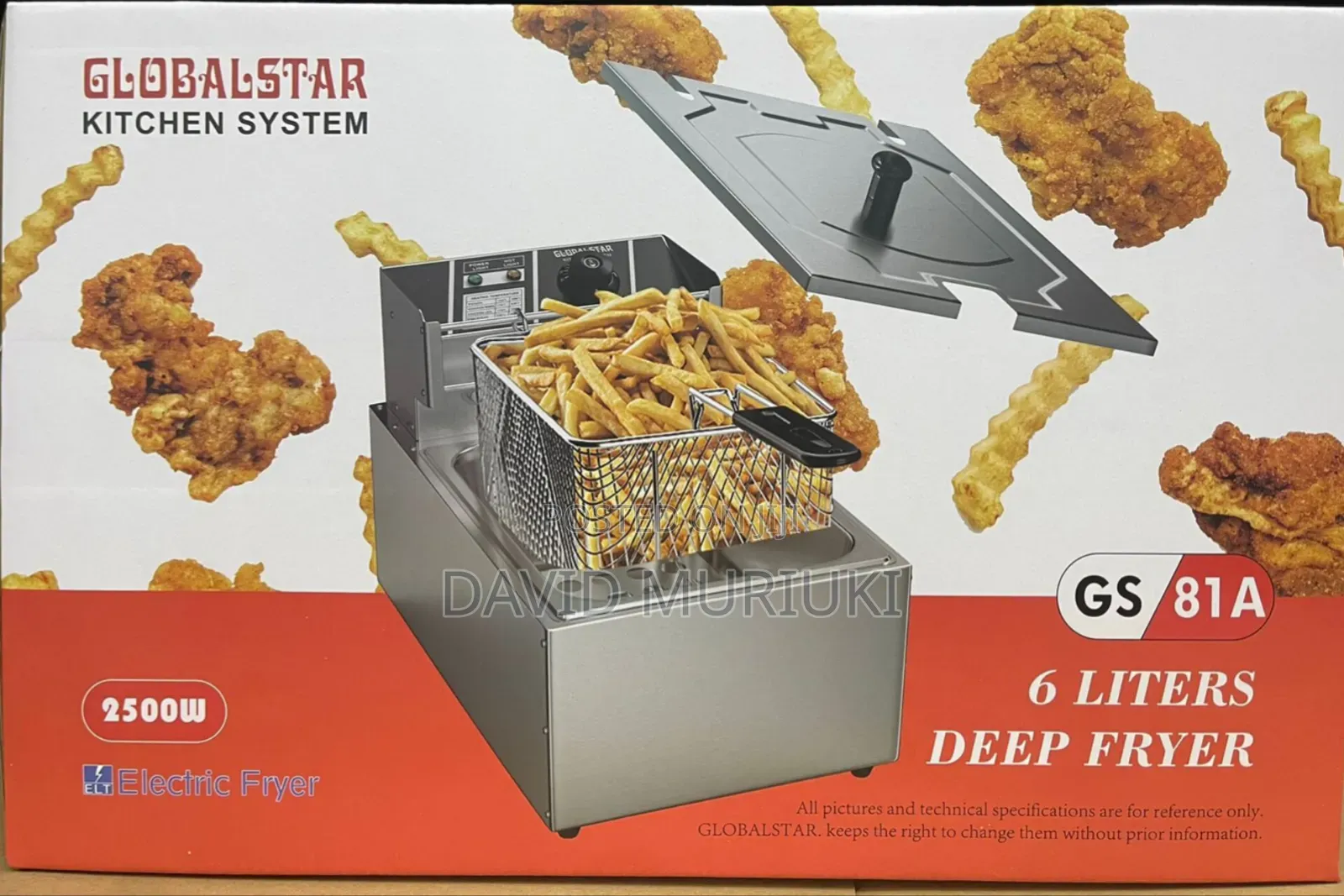 Globalstar Single Deep Fryer Gs