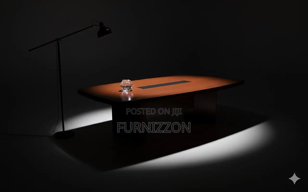 Large 2.4m Wooden Boardroom Table