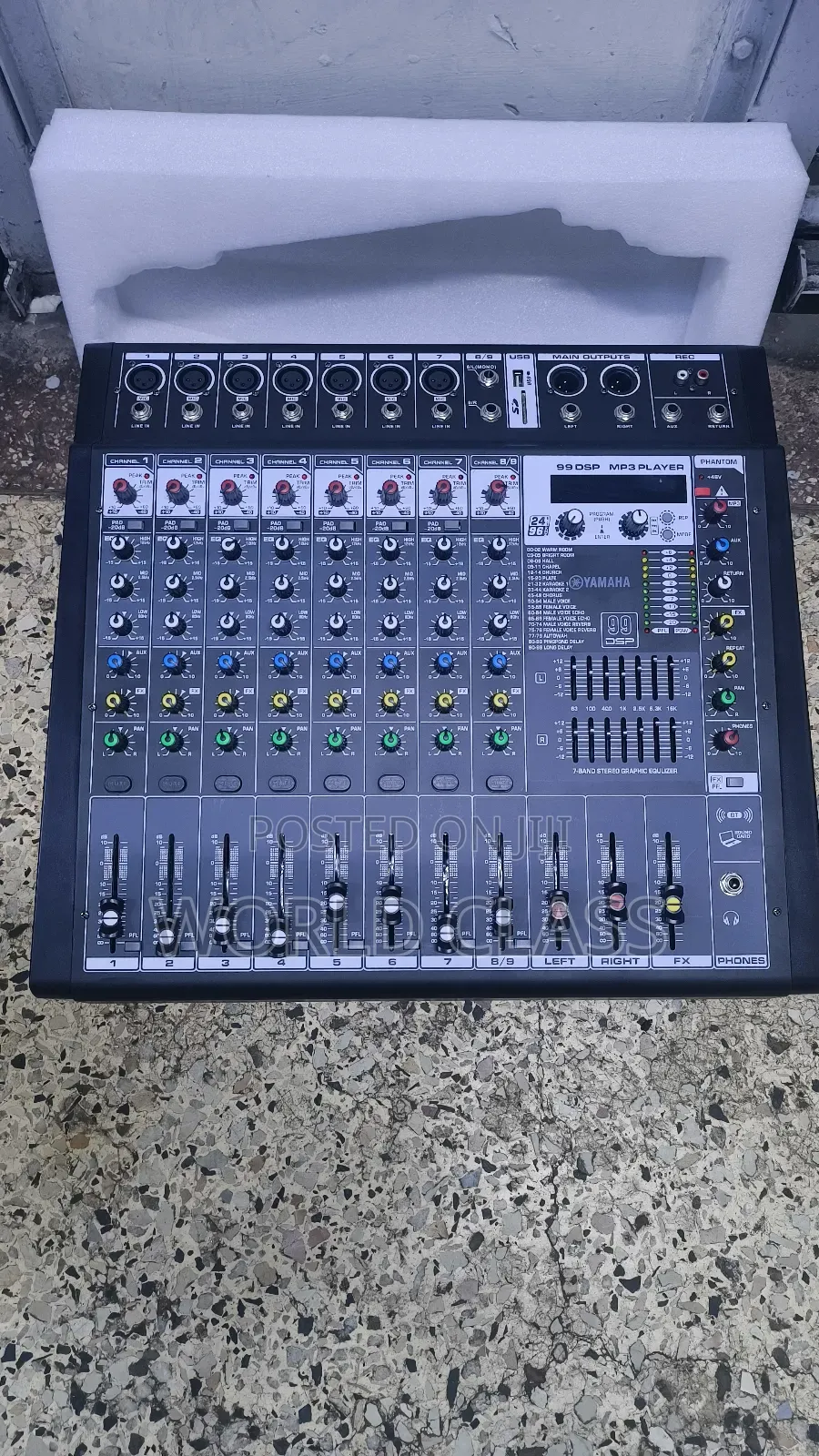 6 Channel Powerful Professional Mixer