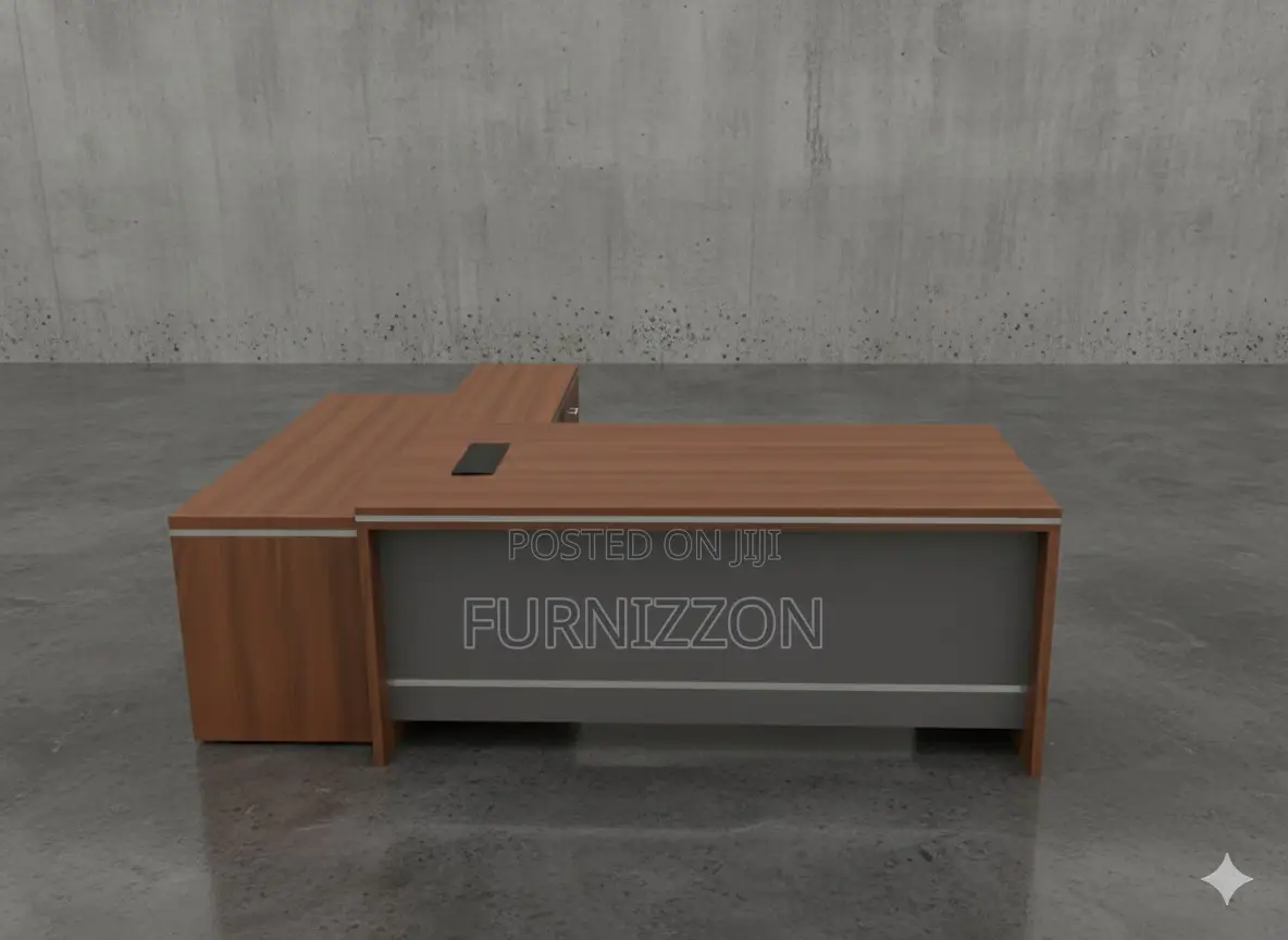 Contemporary L-Shaped Office Desk 1.8m