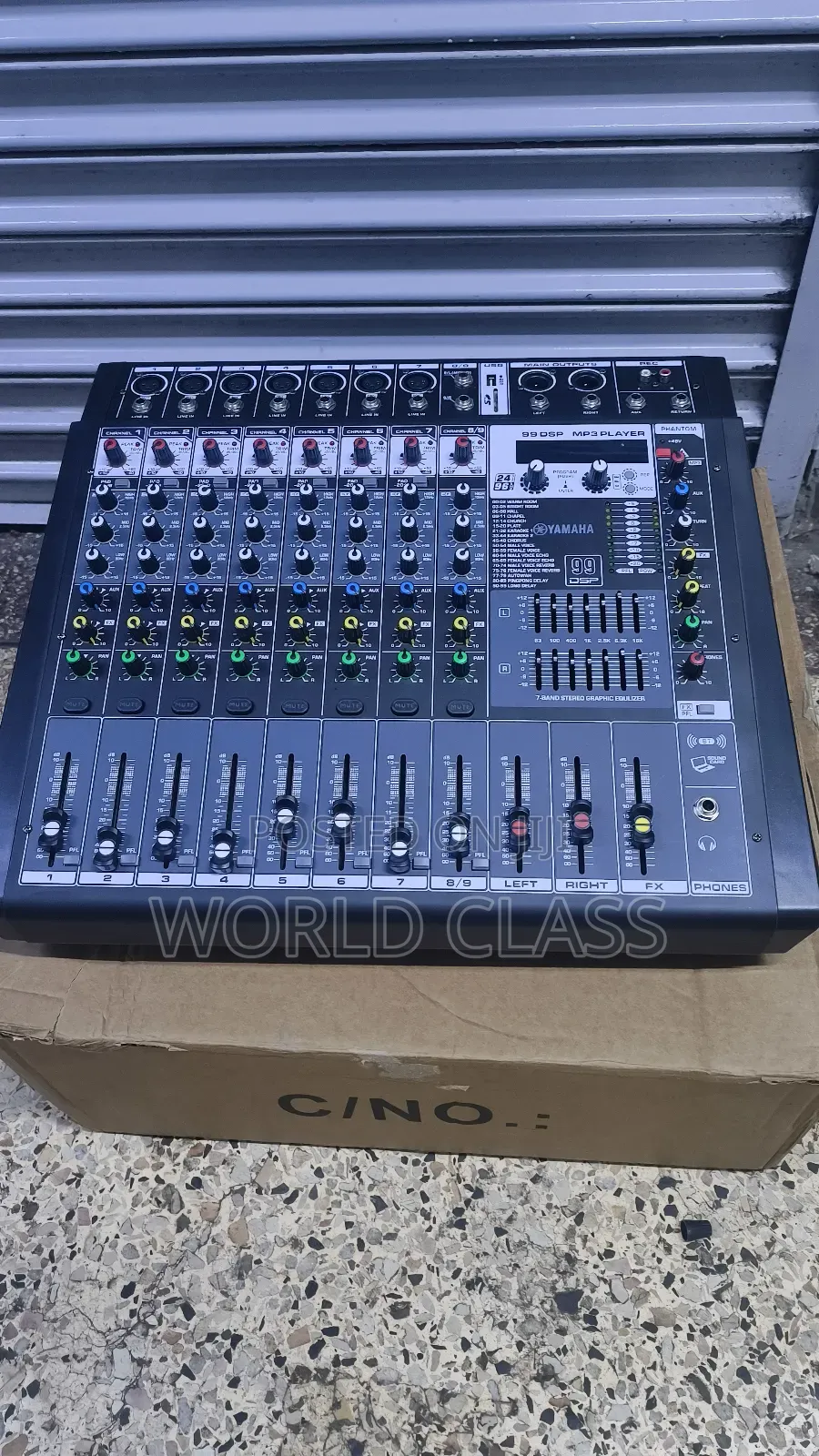 Yamaha 8-Channel Powerful Professional Mixer