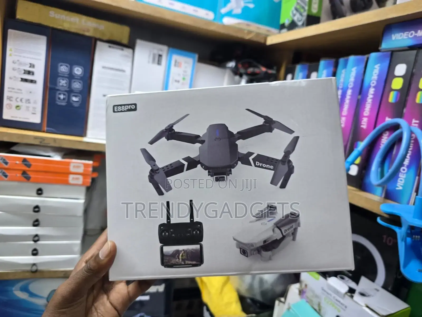 E88 Pro Foldable Drone Dual Camera Beginner Friendly