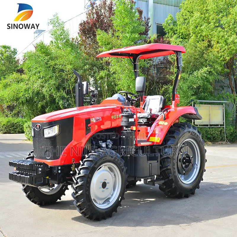 50hp Electric Start Four-Wheel Drive Tractor Tiller for Sale in Kenya