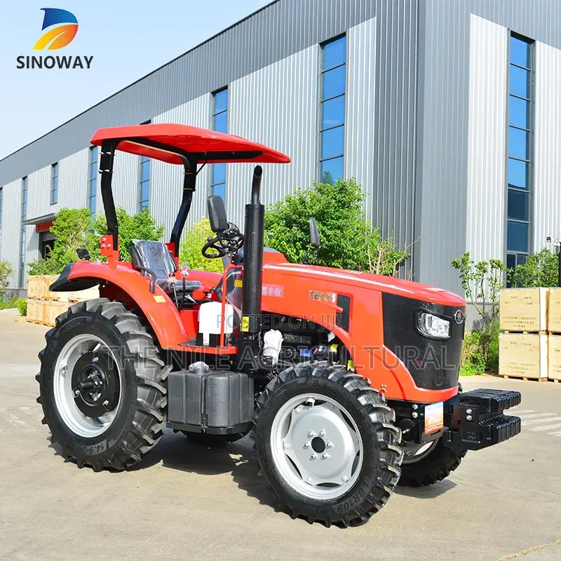 50hp Electric Start Four-Wheel Drive Tractor Tiller for Sale in Kenya