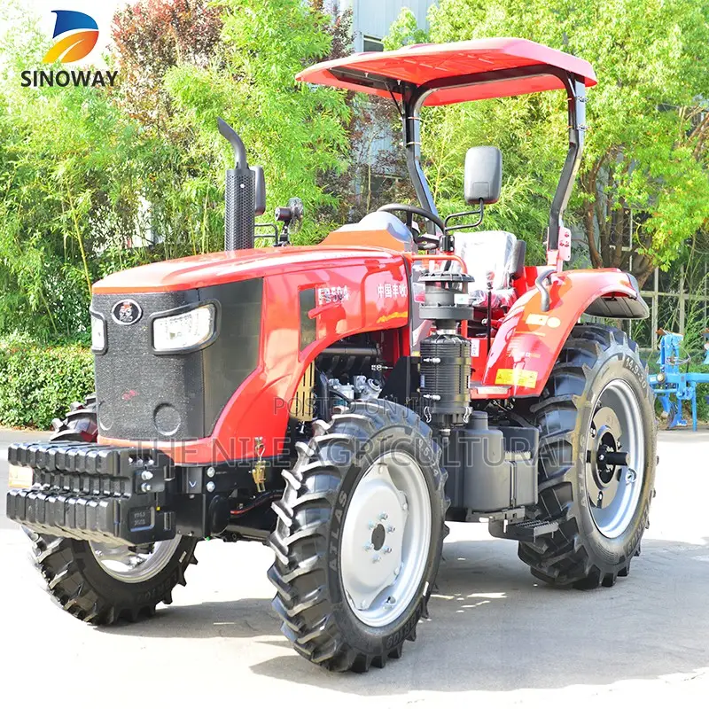 Mini 50hp Agricultural Tractor With Four-wheel Drive Diesel Engine