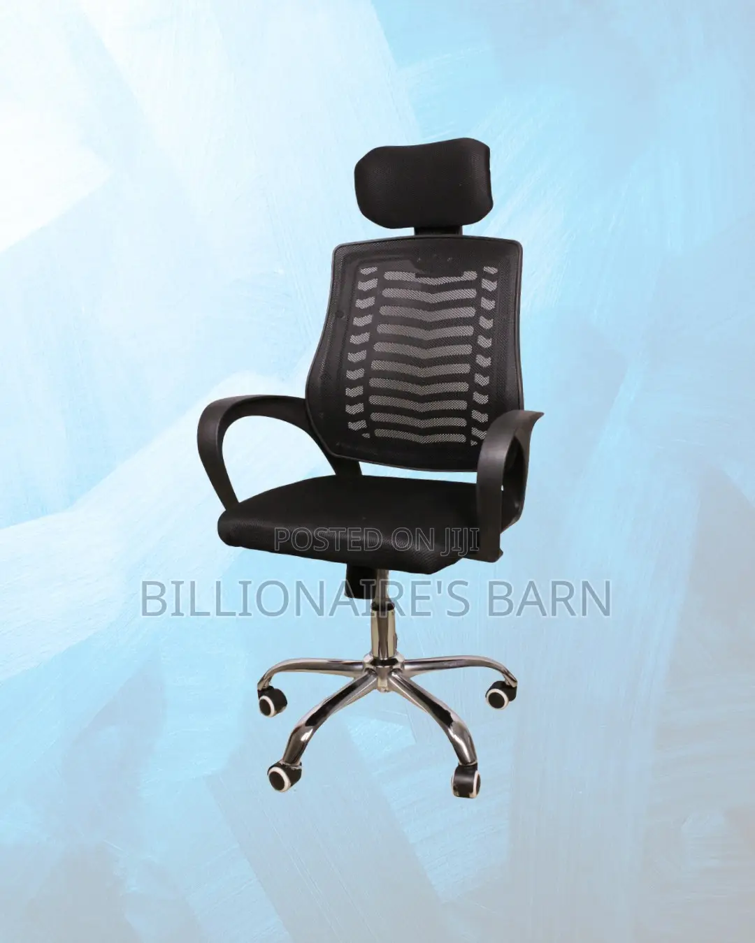 Black Secretarial Mesh Chair | Boardroom-Ready Style Without the Drama