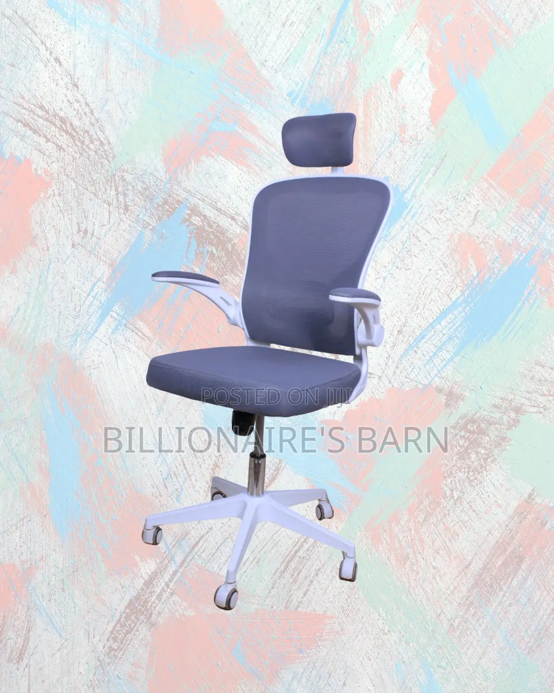 White Ergonomic Mesh Chair | Boardroom-Ready Style Without the Drama