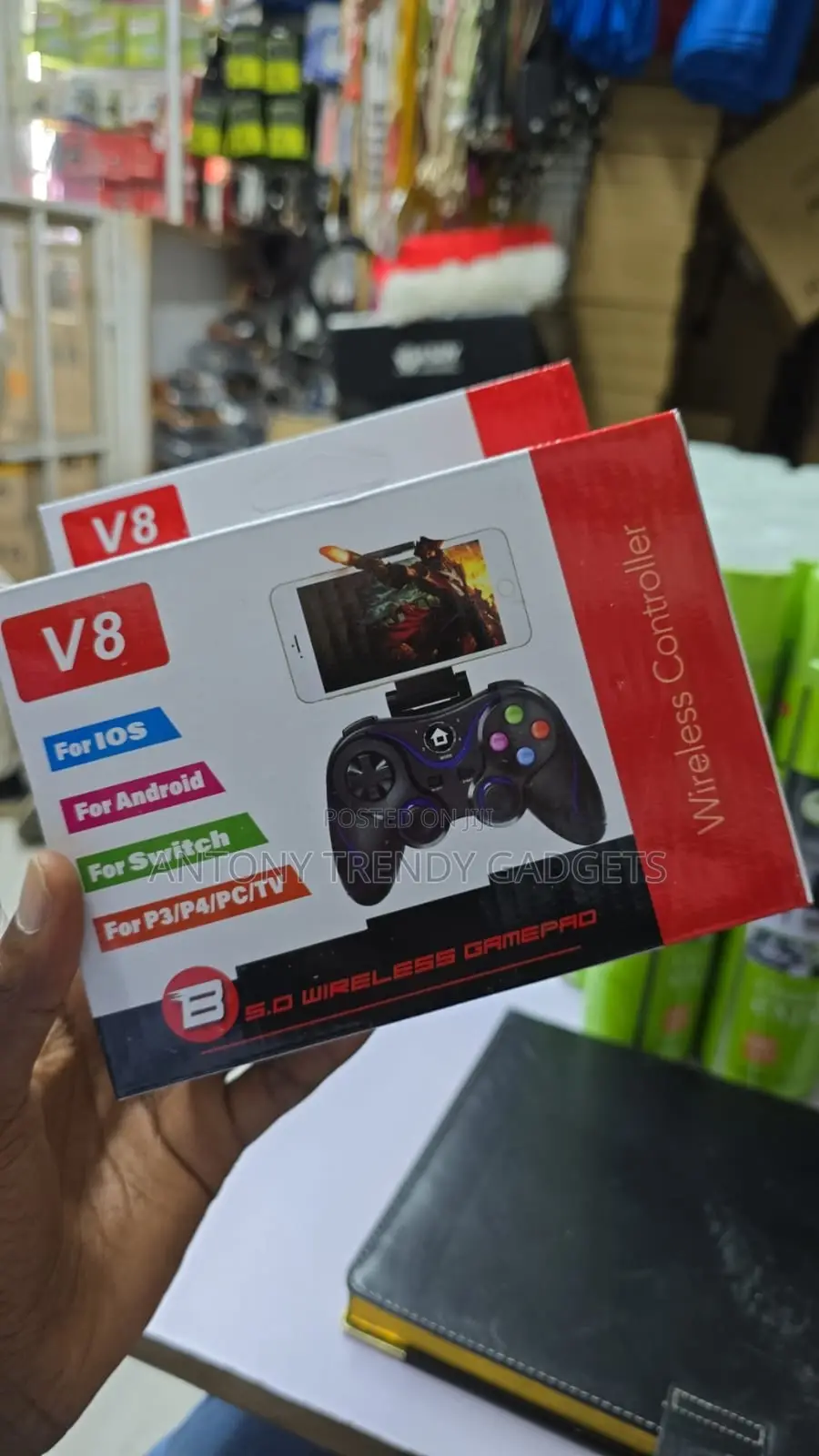 Gamepro V8 Wireless Bluetooth Controller for Android Ios