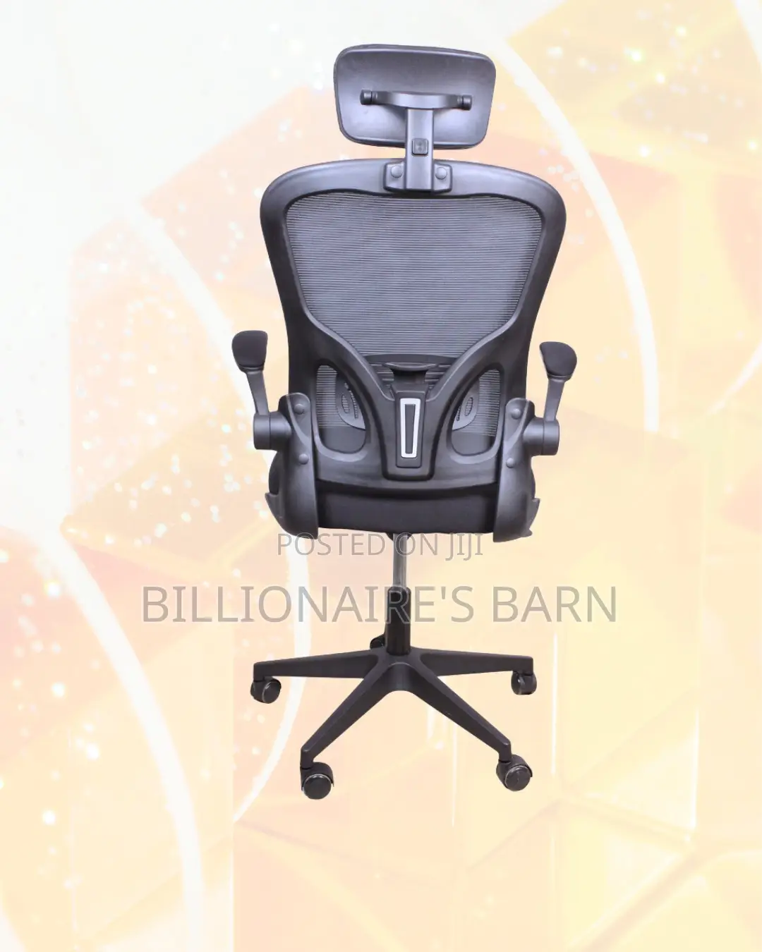 Grey Ergonomic Mesh Chair|Easy Adjustability for Different Desk Height