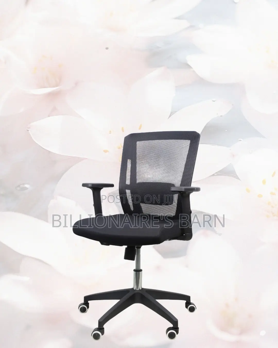 Black Origin Chair | Easy Adjustability for Different Desk Heights