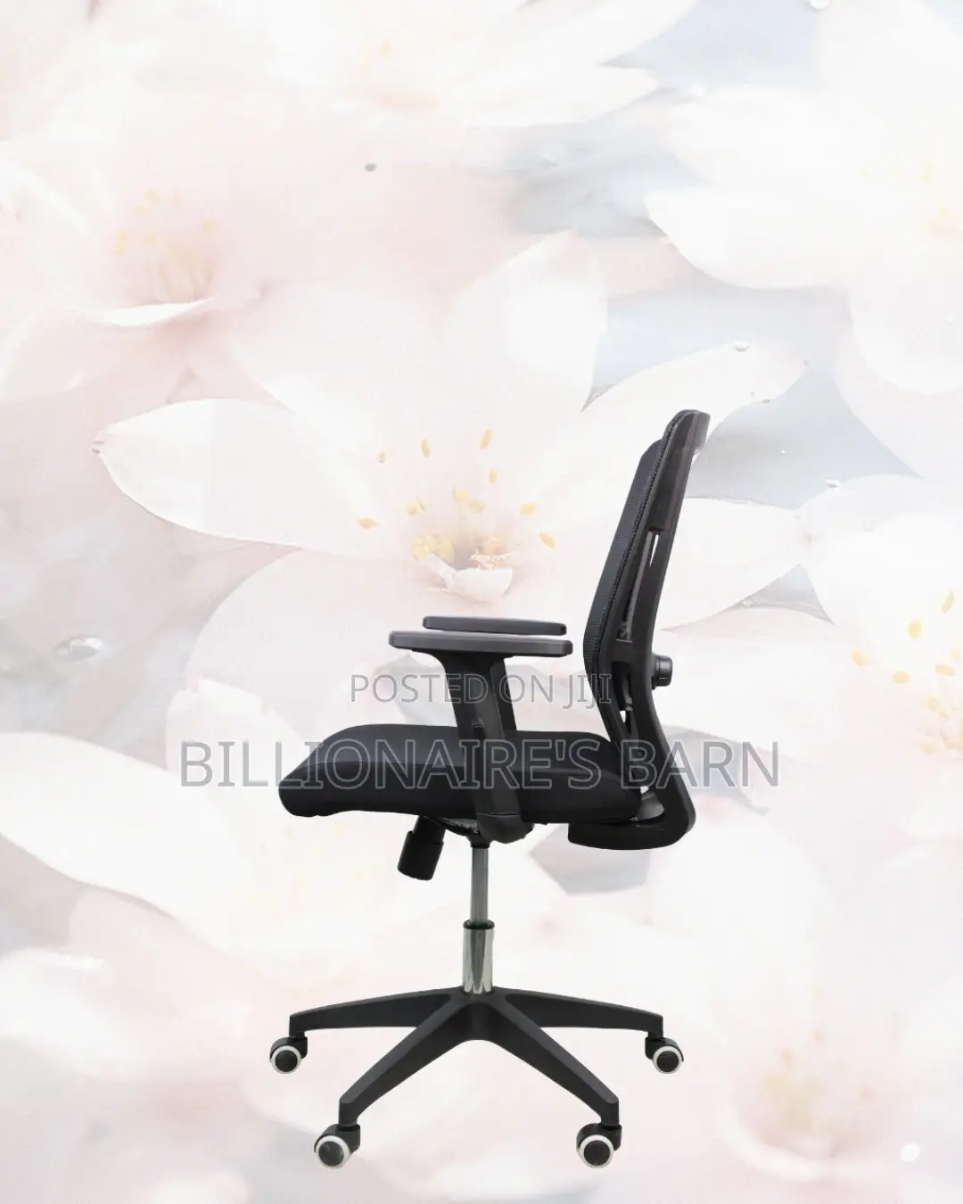 Black Origin Chair | Easy Adjustability for Different Desk Heights