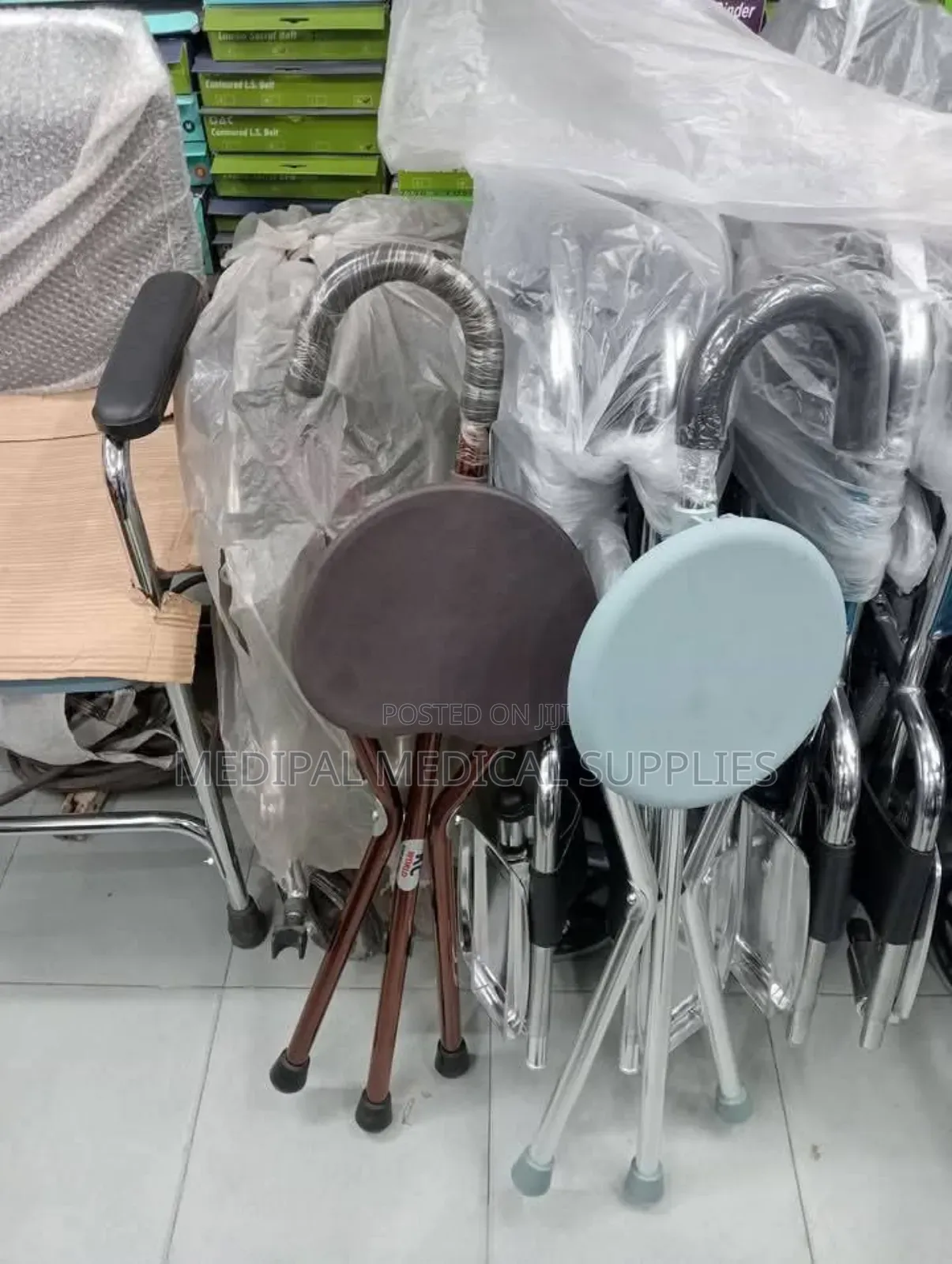 Tripod Stick With Seat