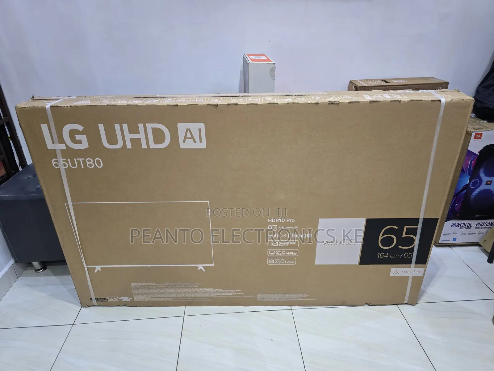 Lg 65′′ 65ut80006lb Smart Webos Ai Thinkq Tv