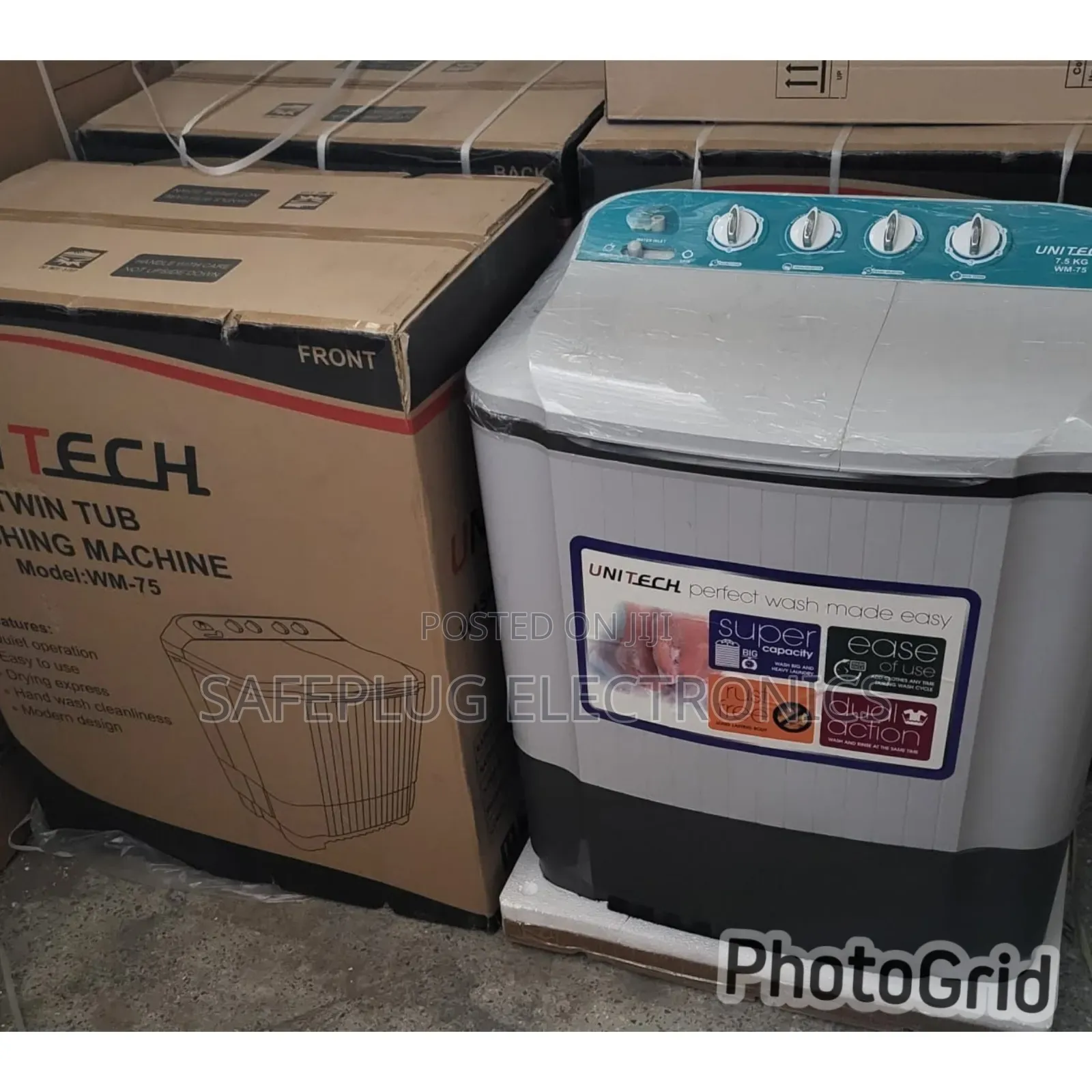 7.5kg Twin Tub Washing Machine –