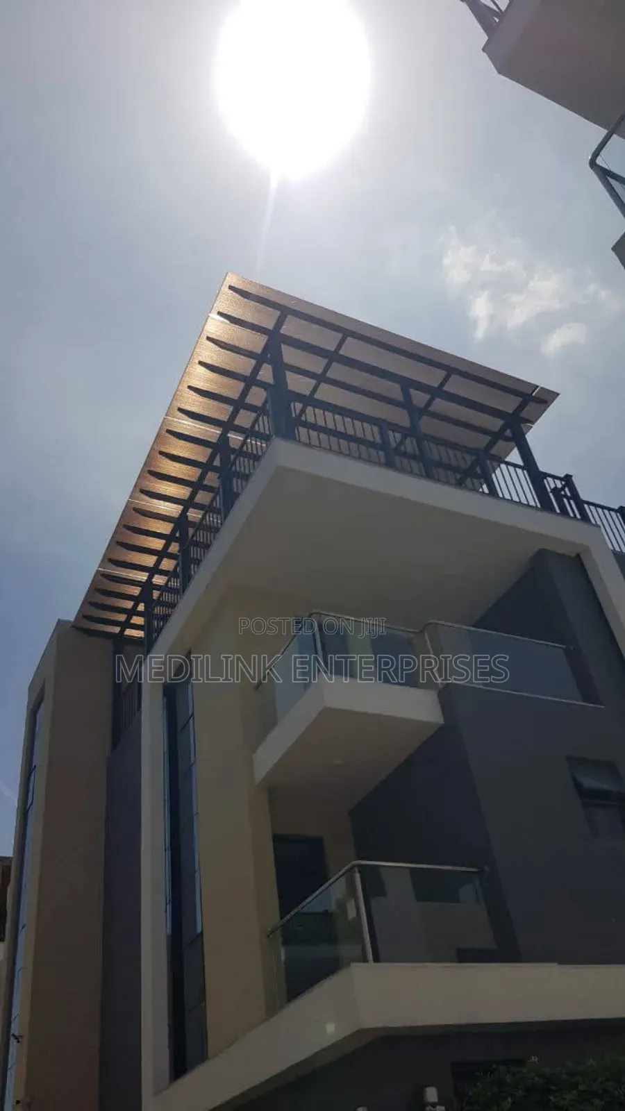 Balcony Outdoors Home Pergola