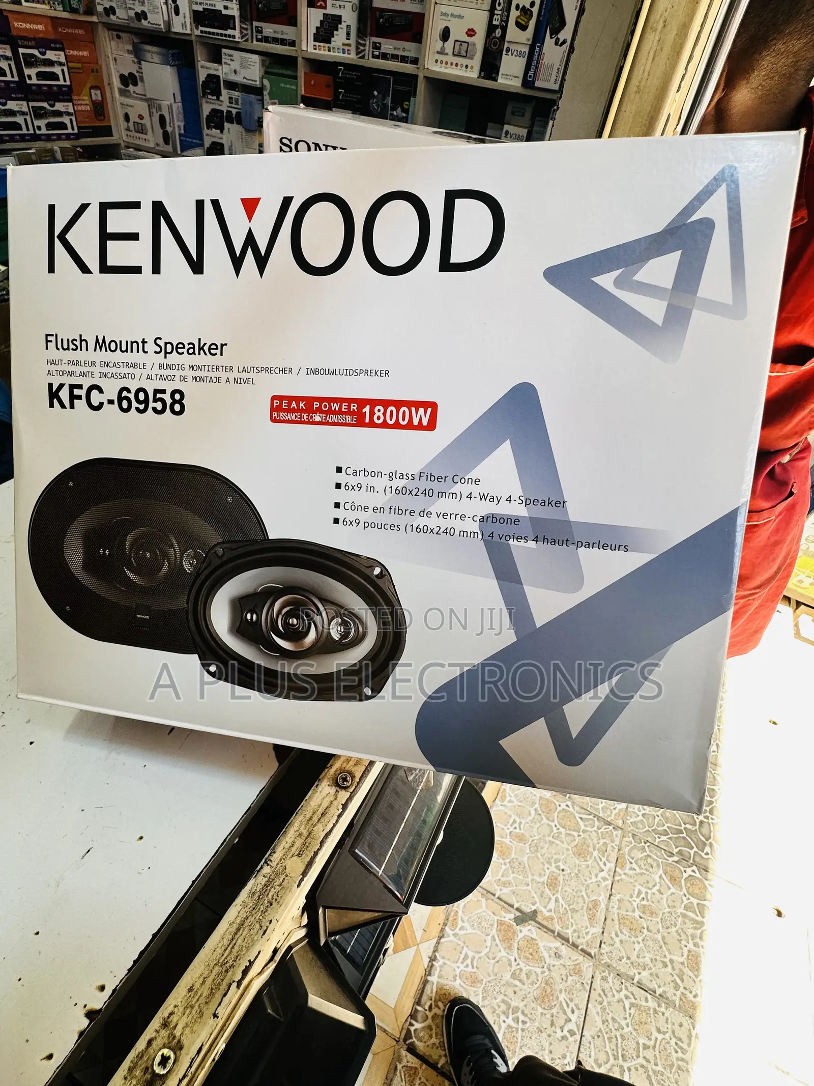 Kenwood 6×9 Car Speaker – Loud Clear Sound