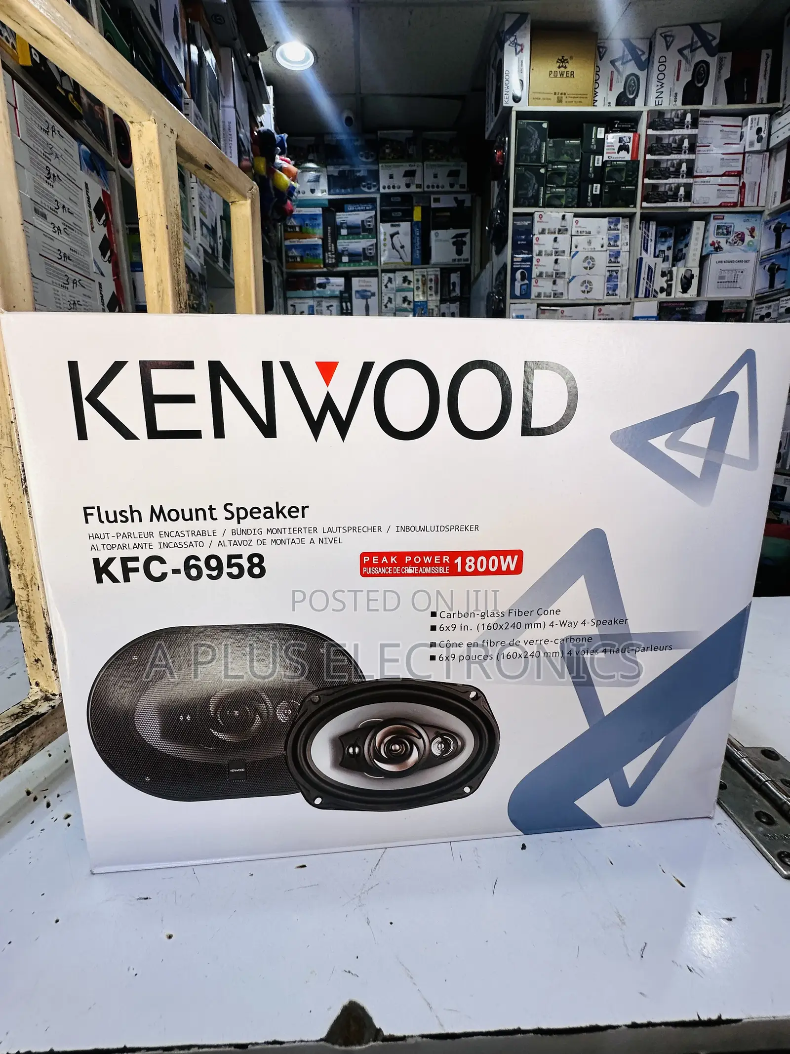 Kenwood 6×9 Car Speakers – Crystal Clear Audio