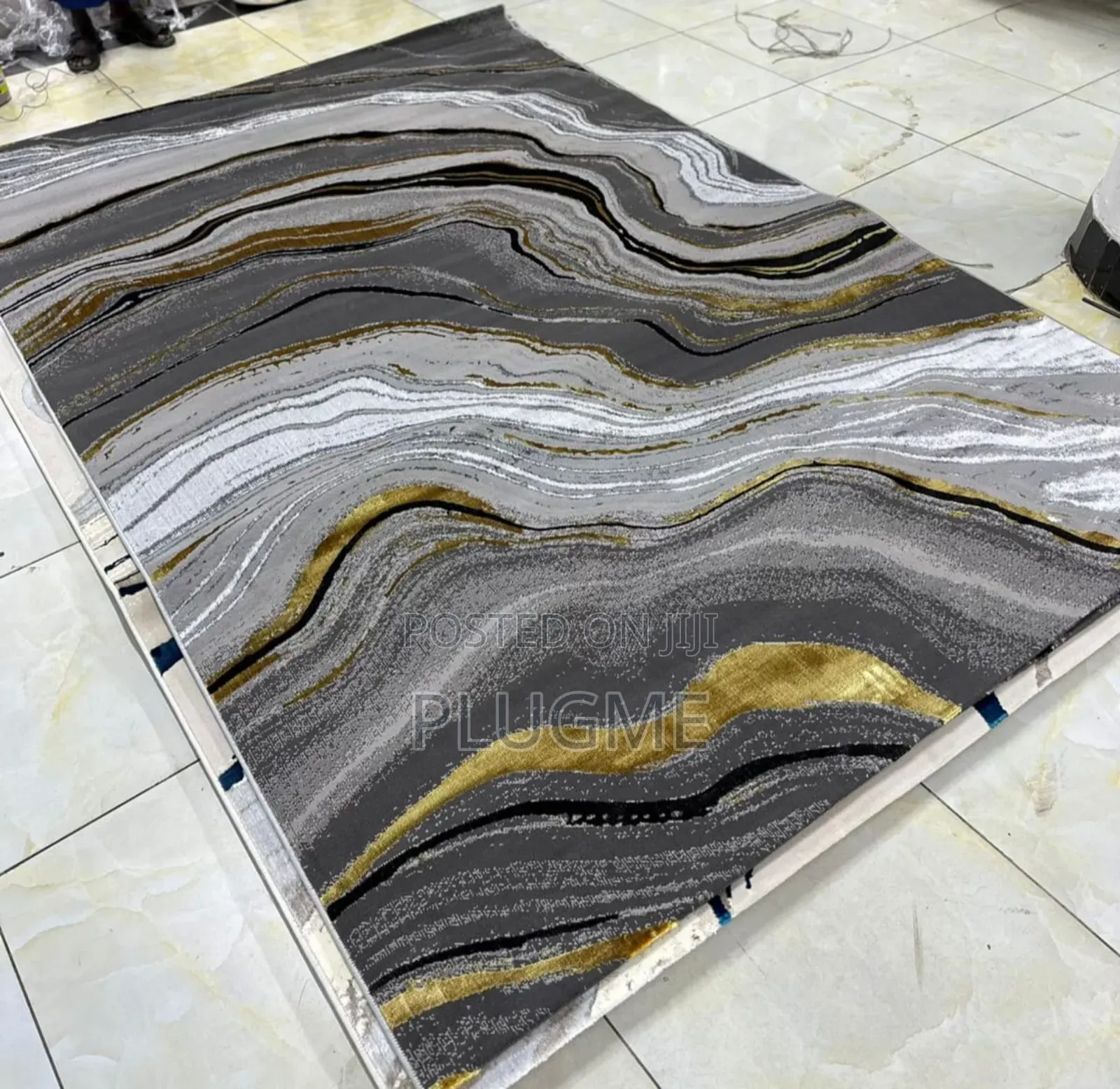 Abstract Marble Pattern Levi Home Carpets Available 5x8/6x9/7x10/8x11