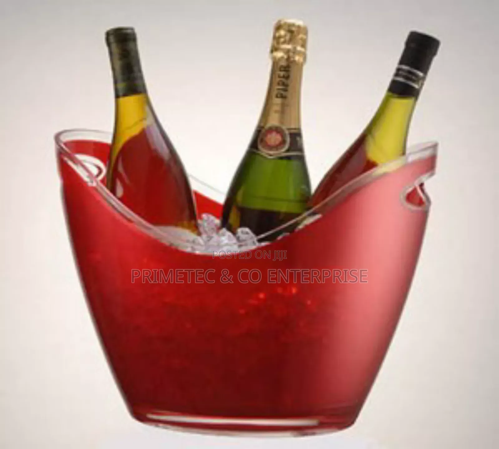 3.5l Champagne Beer,Water,Soda Ice Bucket in Black ,Red,And White