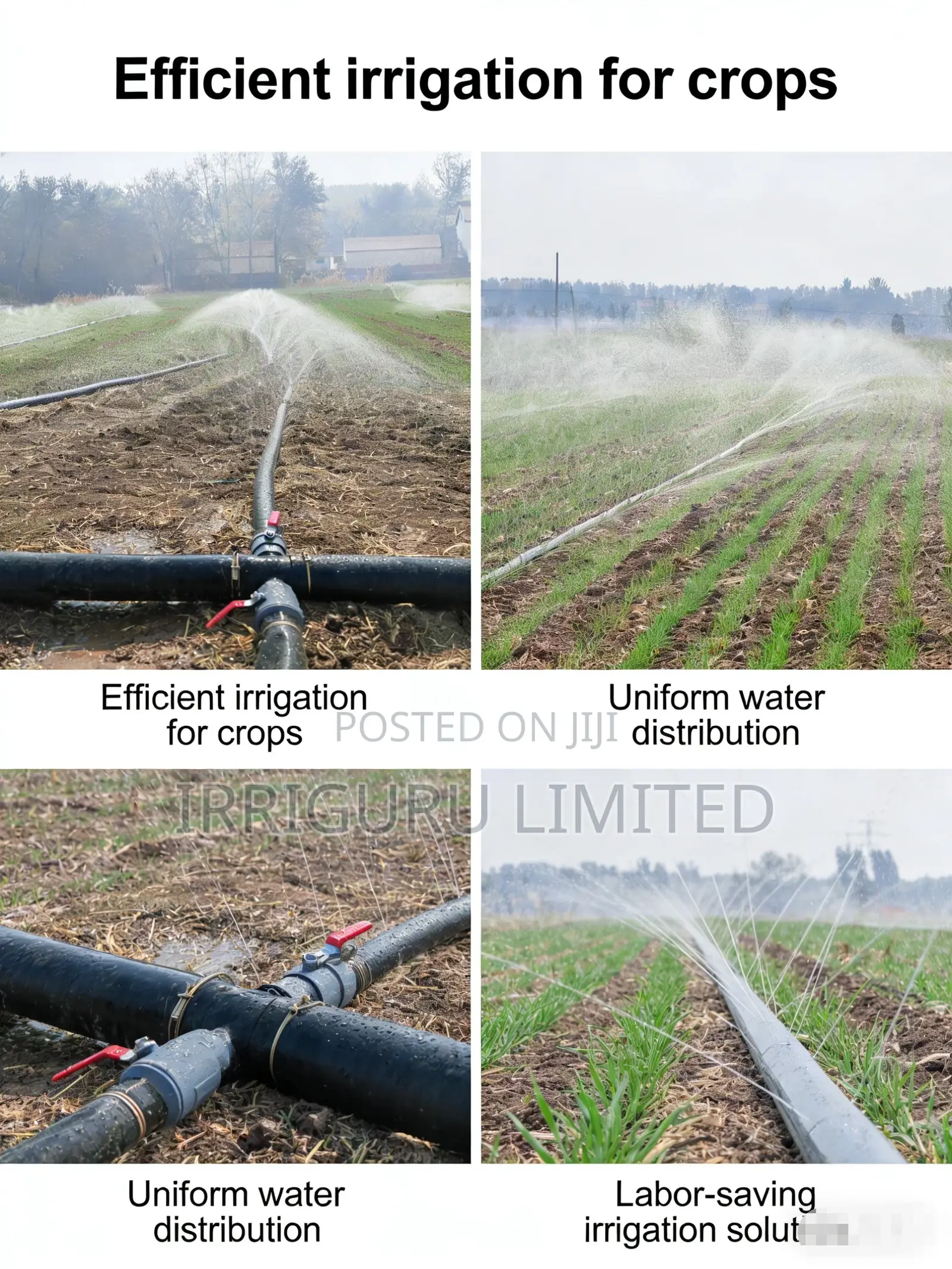 Foundation for Smart Farming: Compatible With Automated Control System